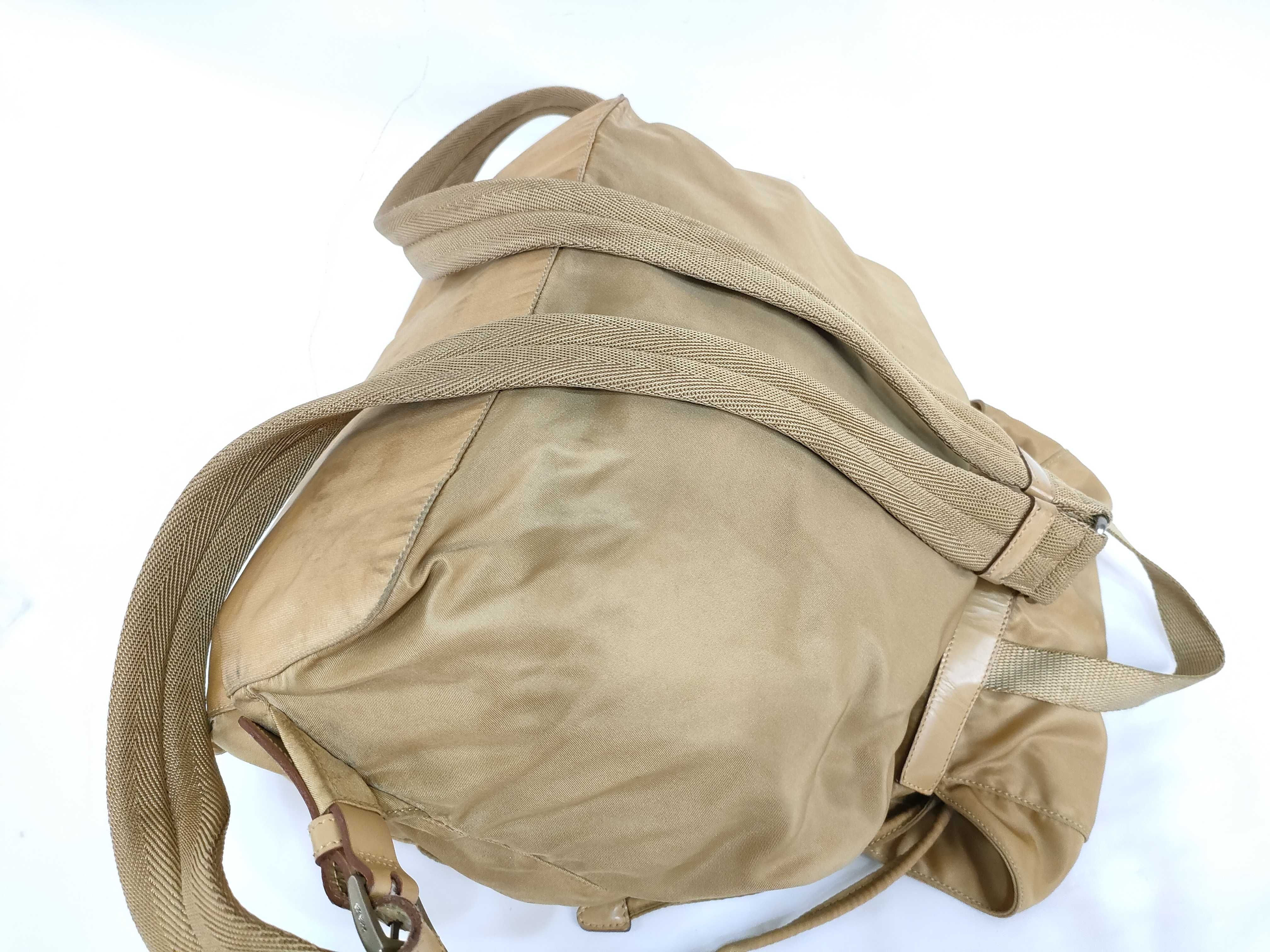 Triangle Logo Nylon Backpack Rucksack — view 3