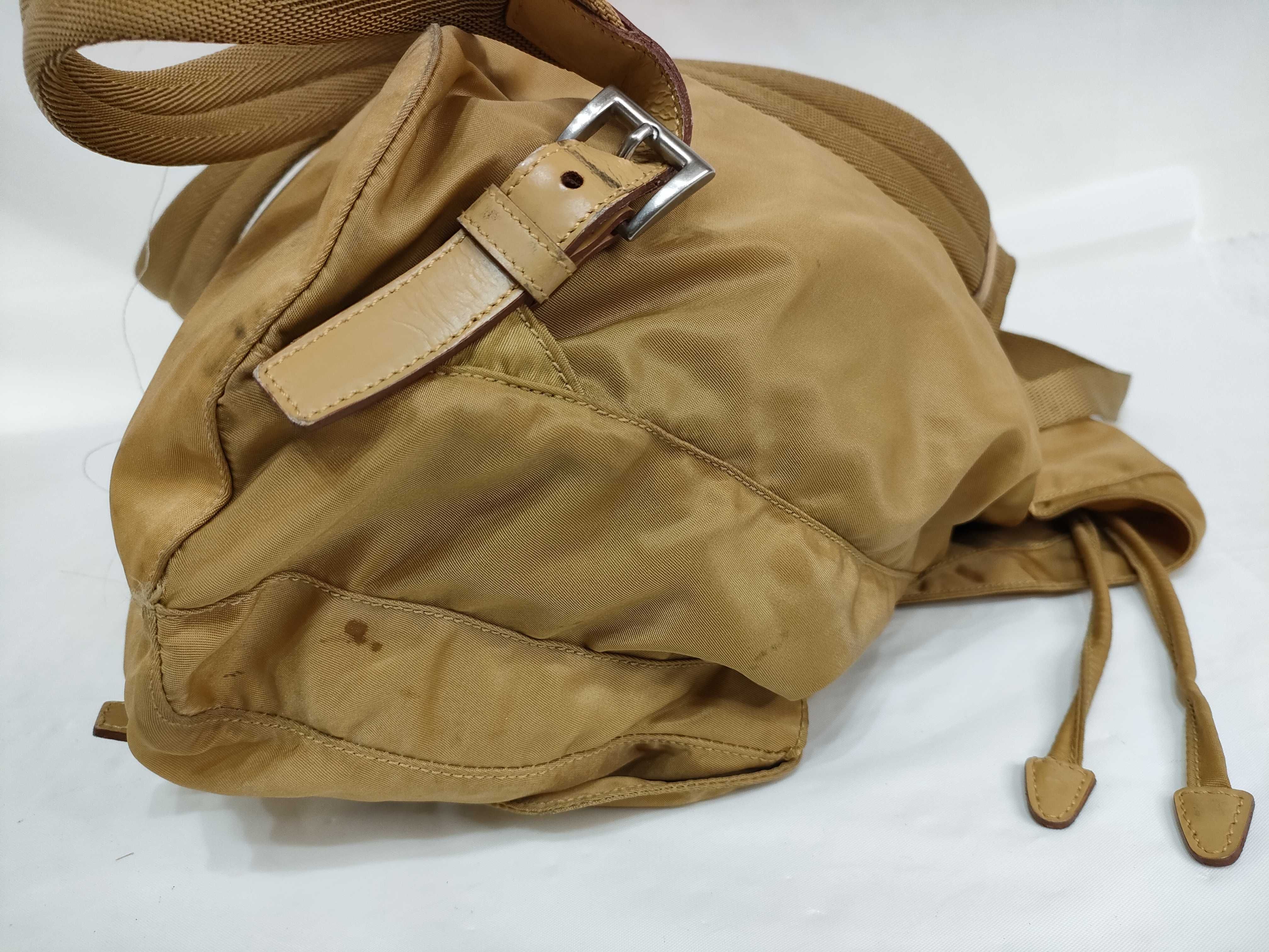 Triangle Logo Nylon Backpack Rucksack — view 8