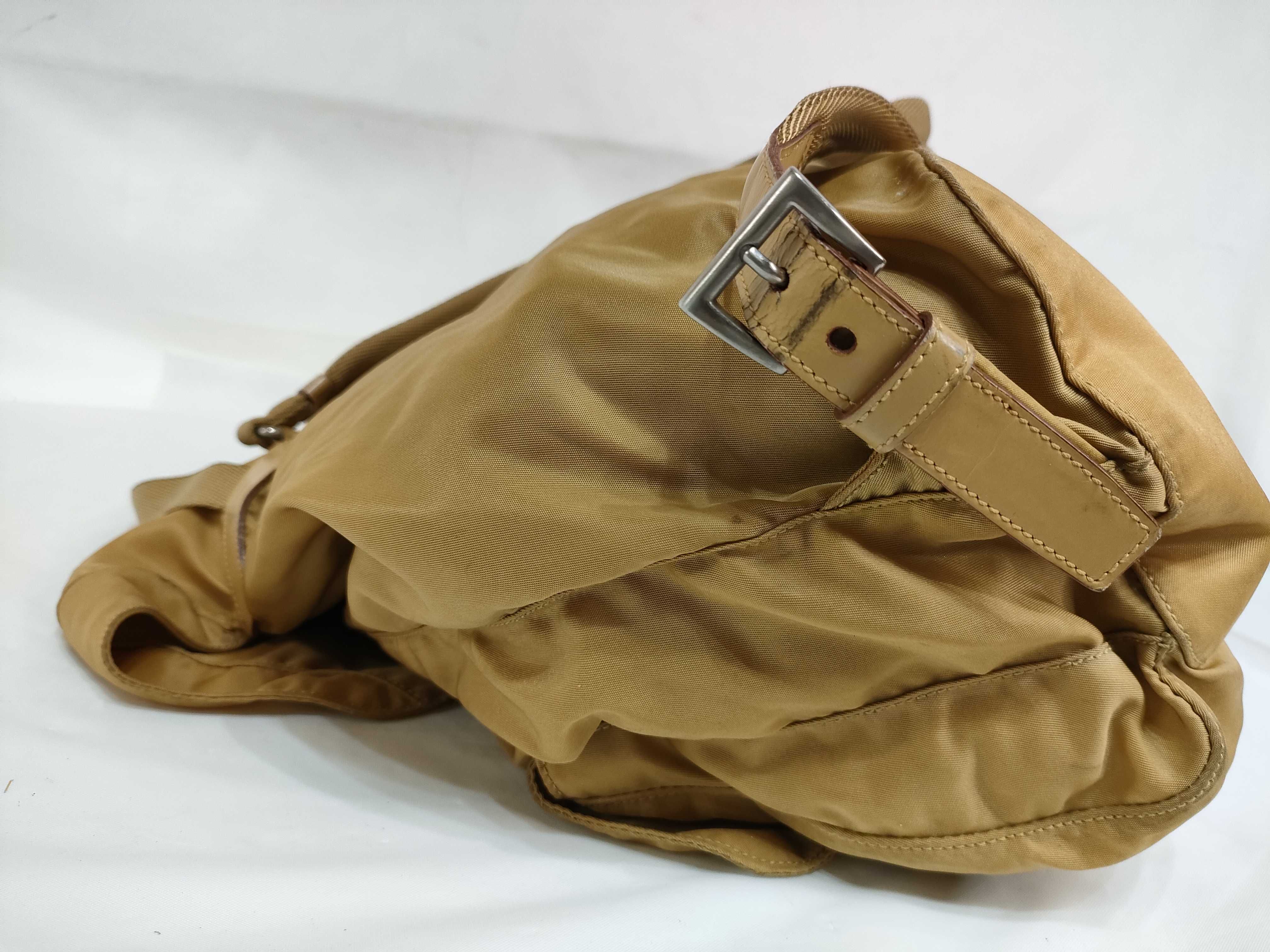 Triangle Logo Nylon Backpack Rucksack — view 10