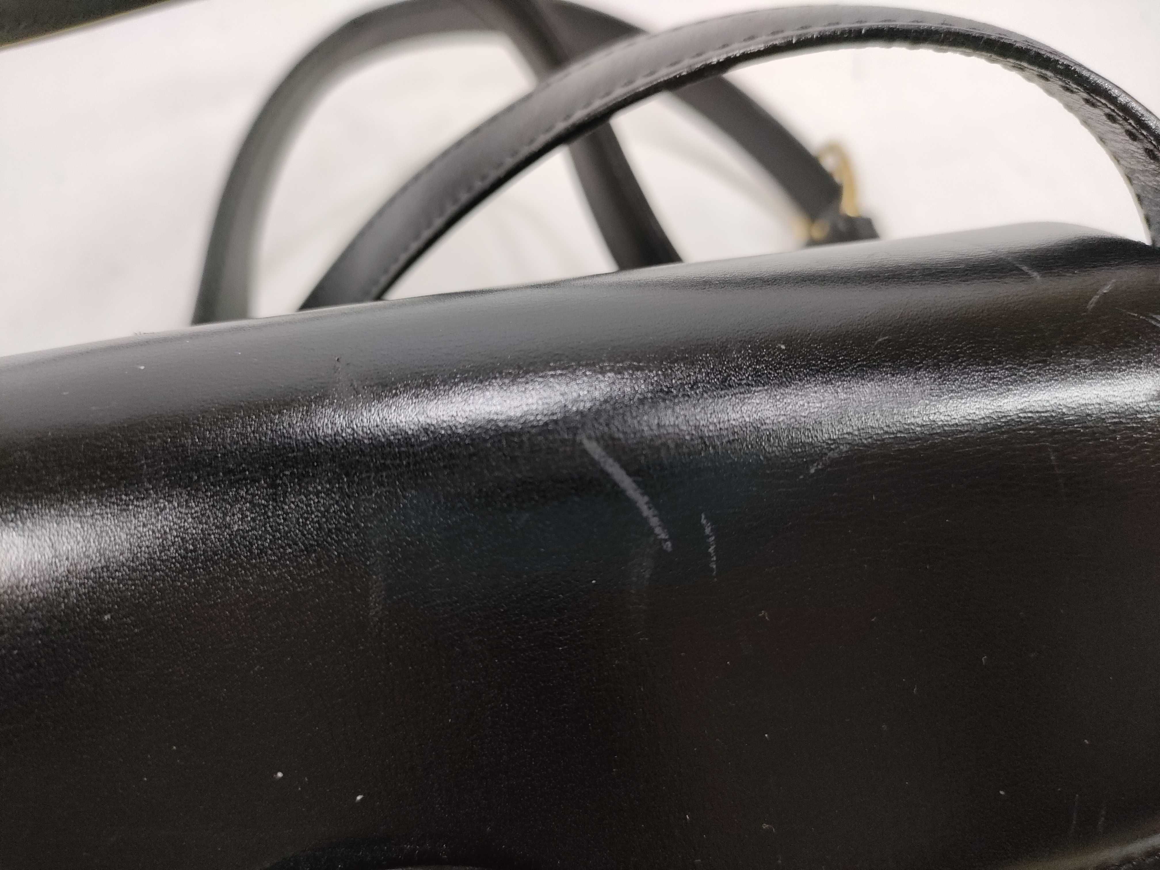 Horsebit Leather Shoulder Bag — view 15