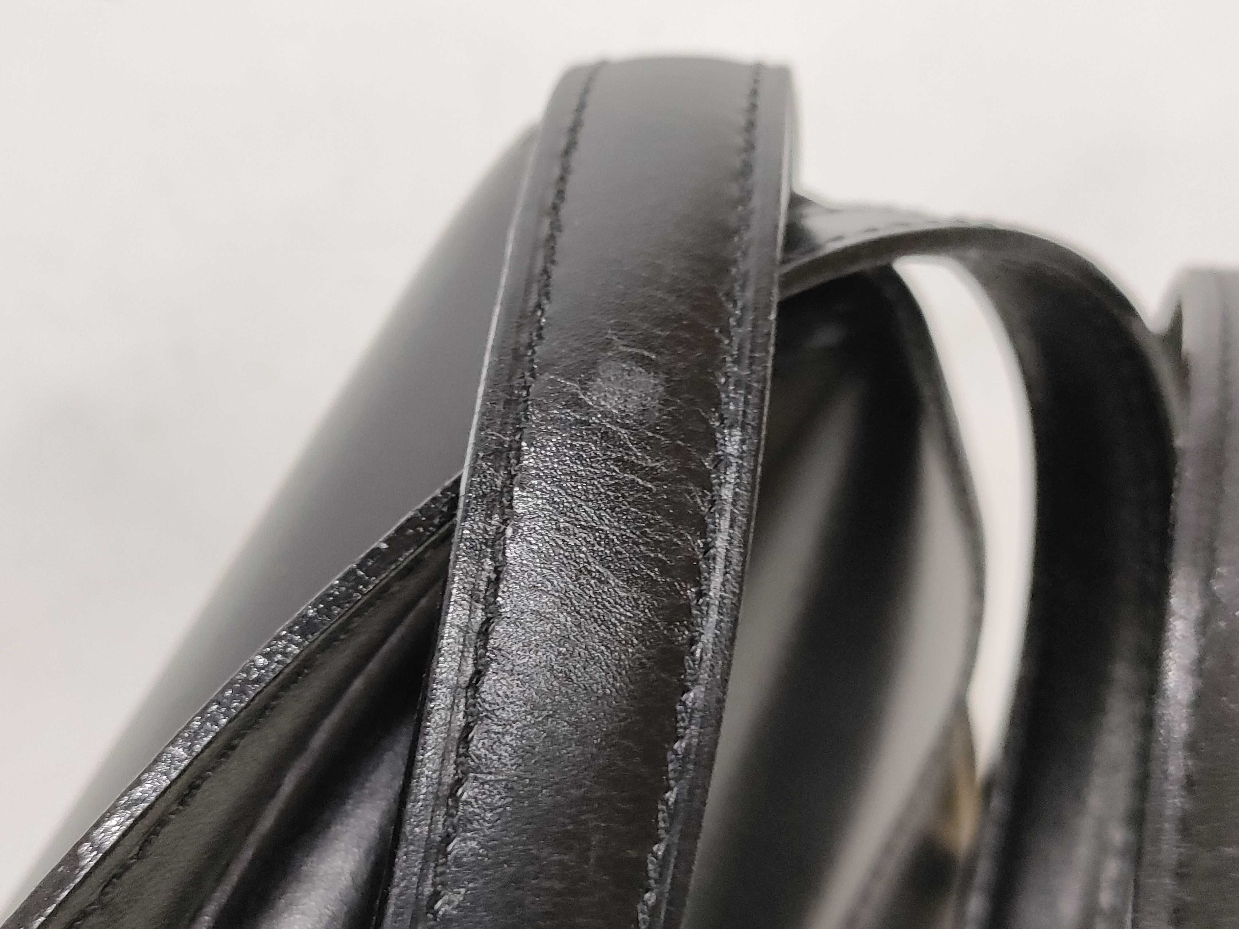 Horsebit Leather Shoulder Bag — view 4
