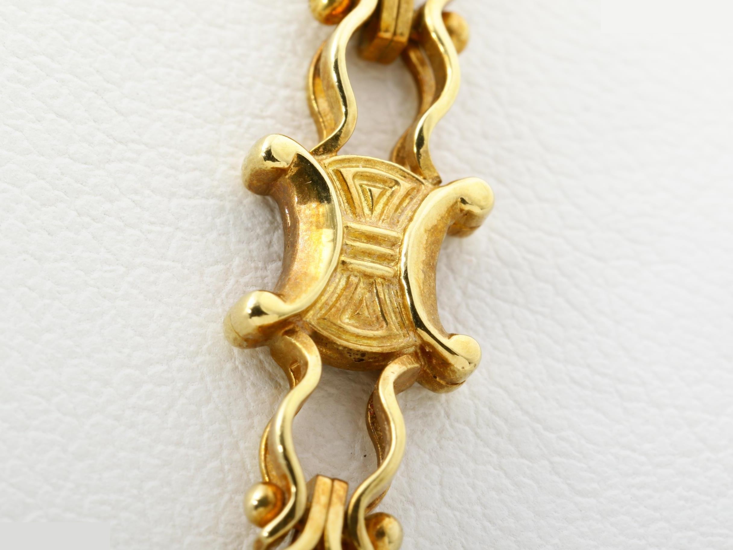 750YG Celine necklace, 21.1g, 40cm — view 3