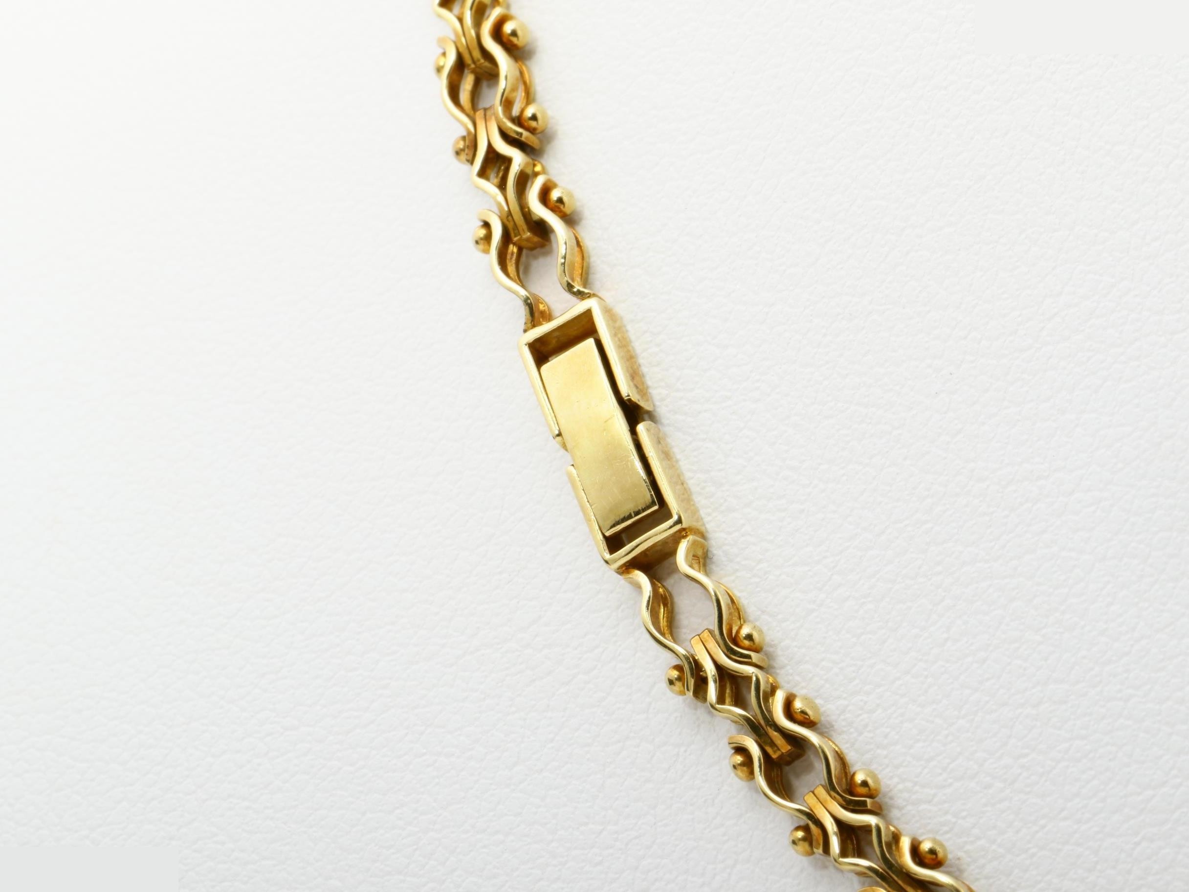 750YG Celine necklace, 21.1g, 40cm — view 5