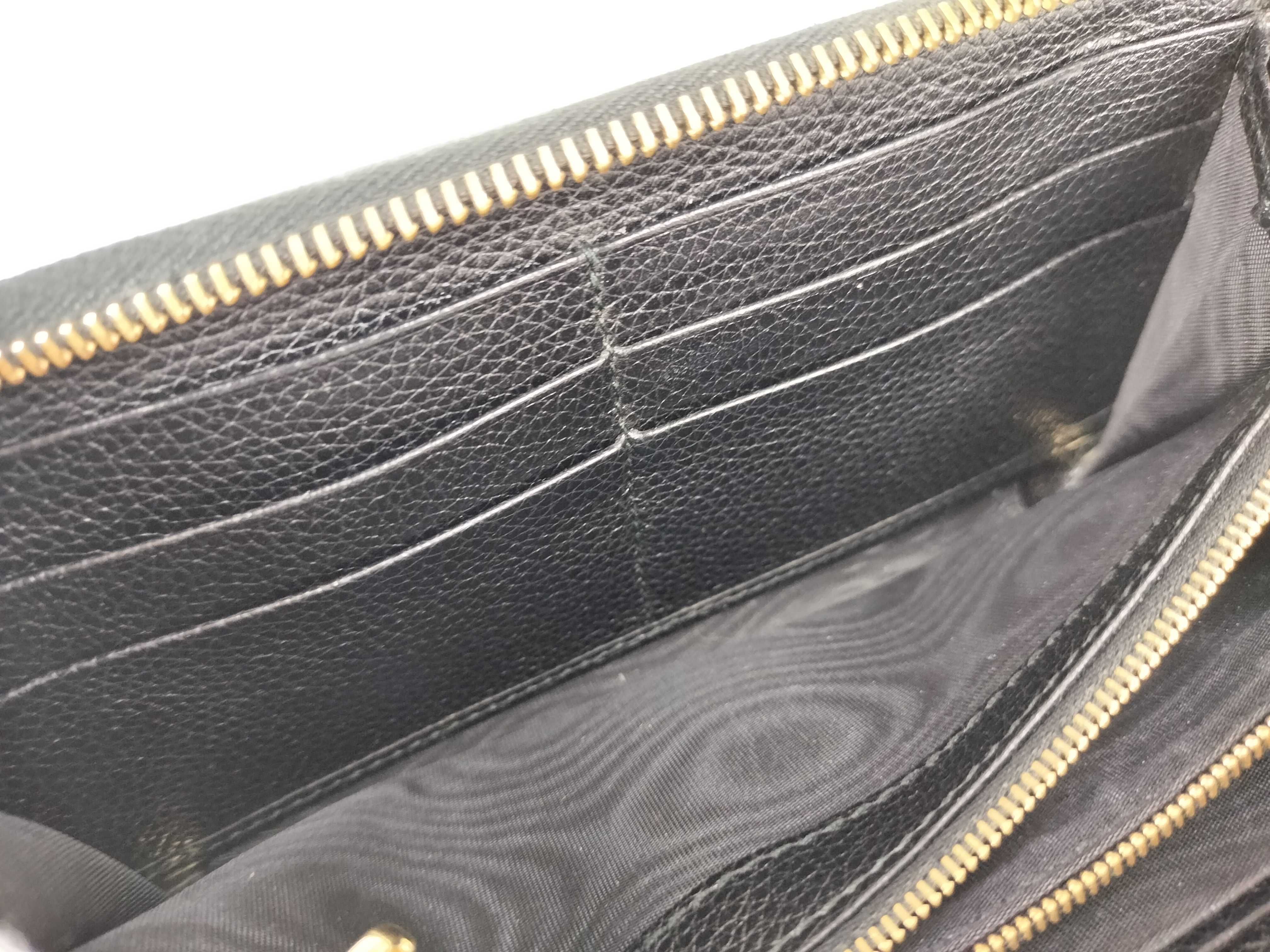 Horsebit Zippy Wallet Black — view 11