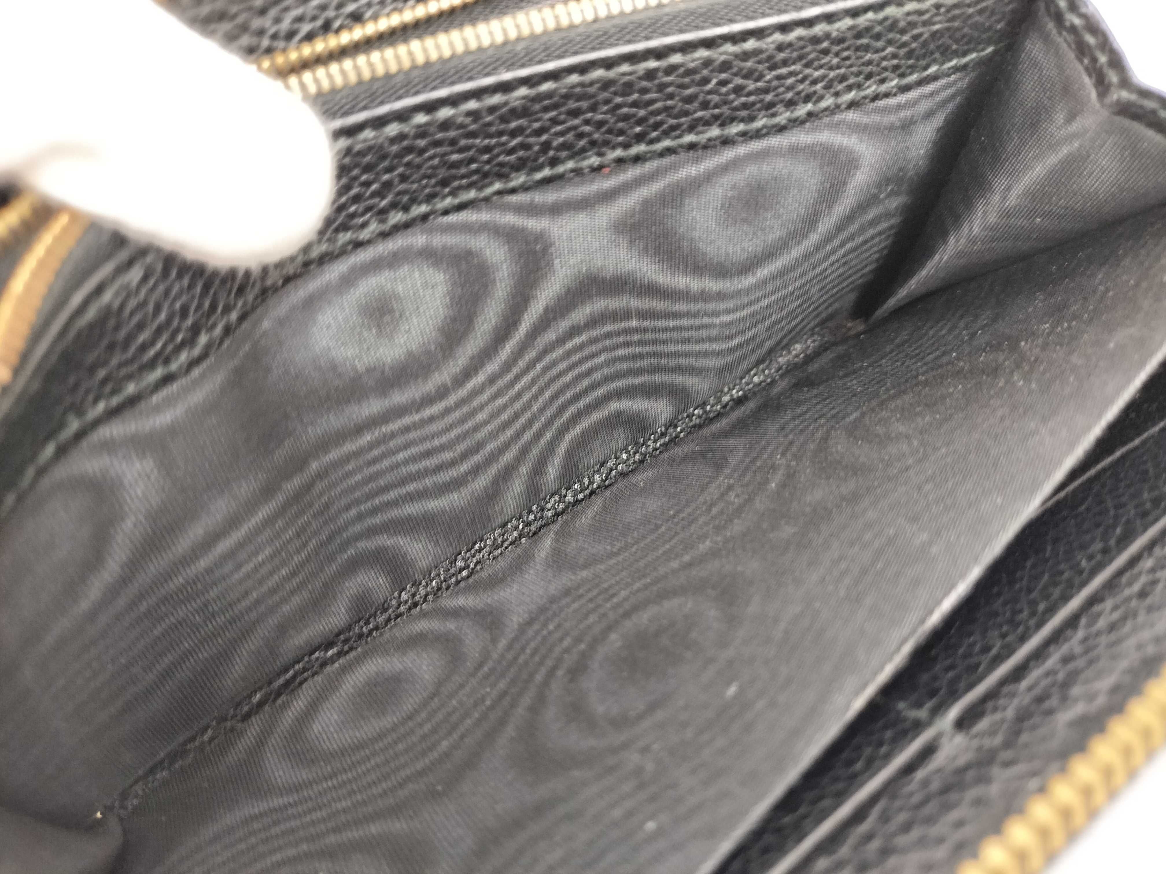 Horsebit Zippy Wallet Black — view 12