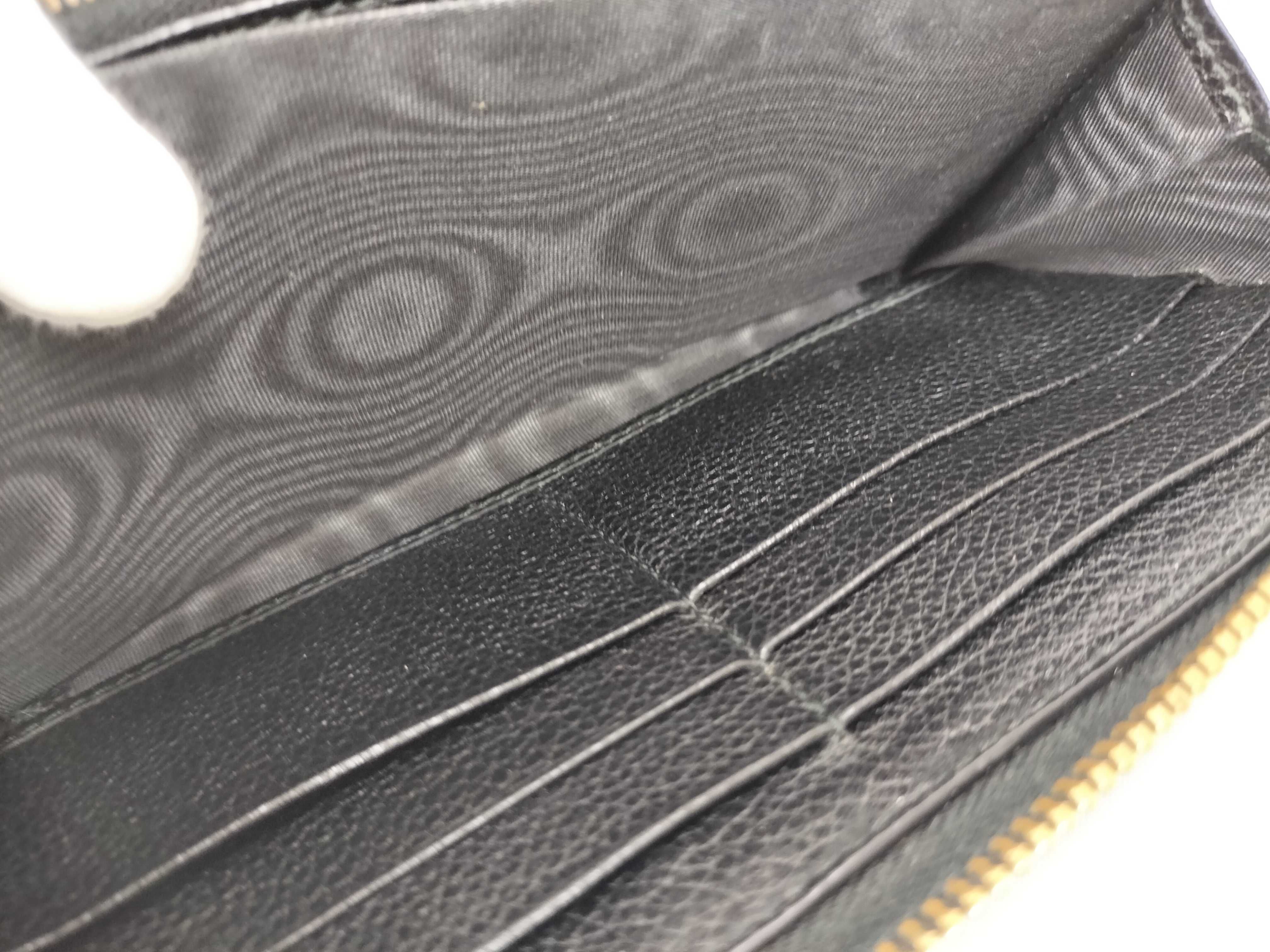 Horsebit Zippy Wallet Black — view 13