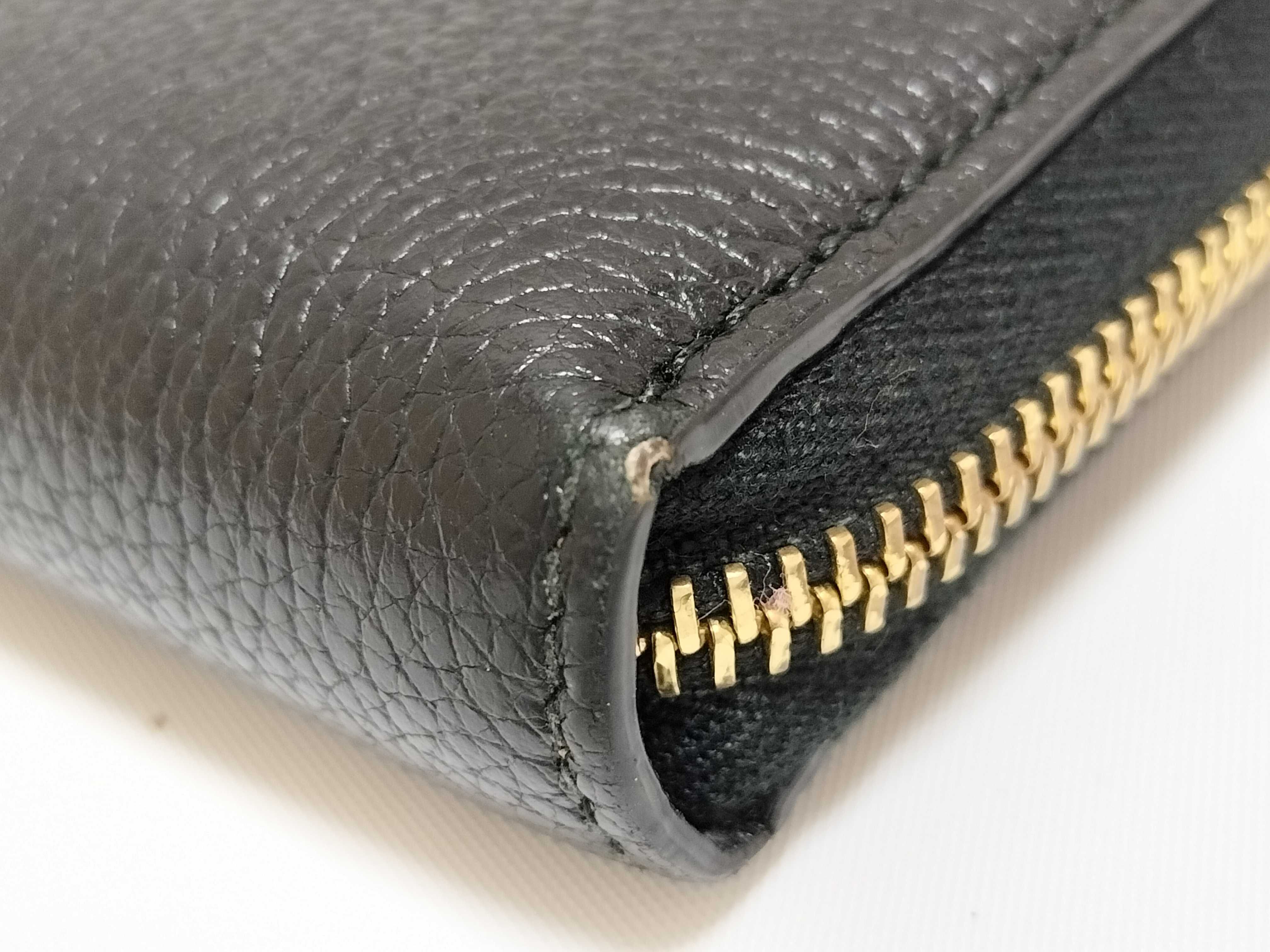 Horsebit Zippy Wallet Black — view 4