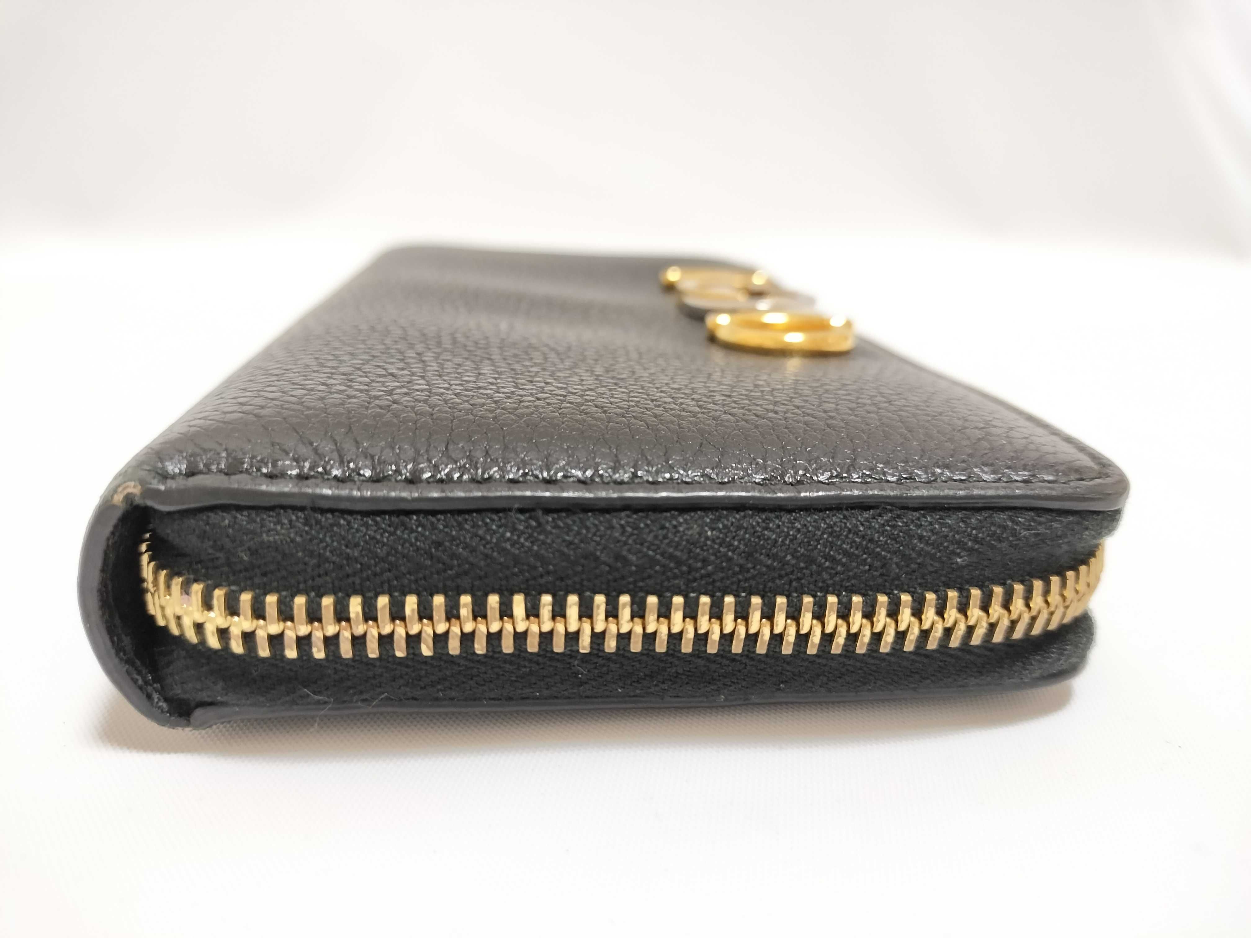 Horsebit Zippy Wallet Black — view 5