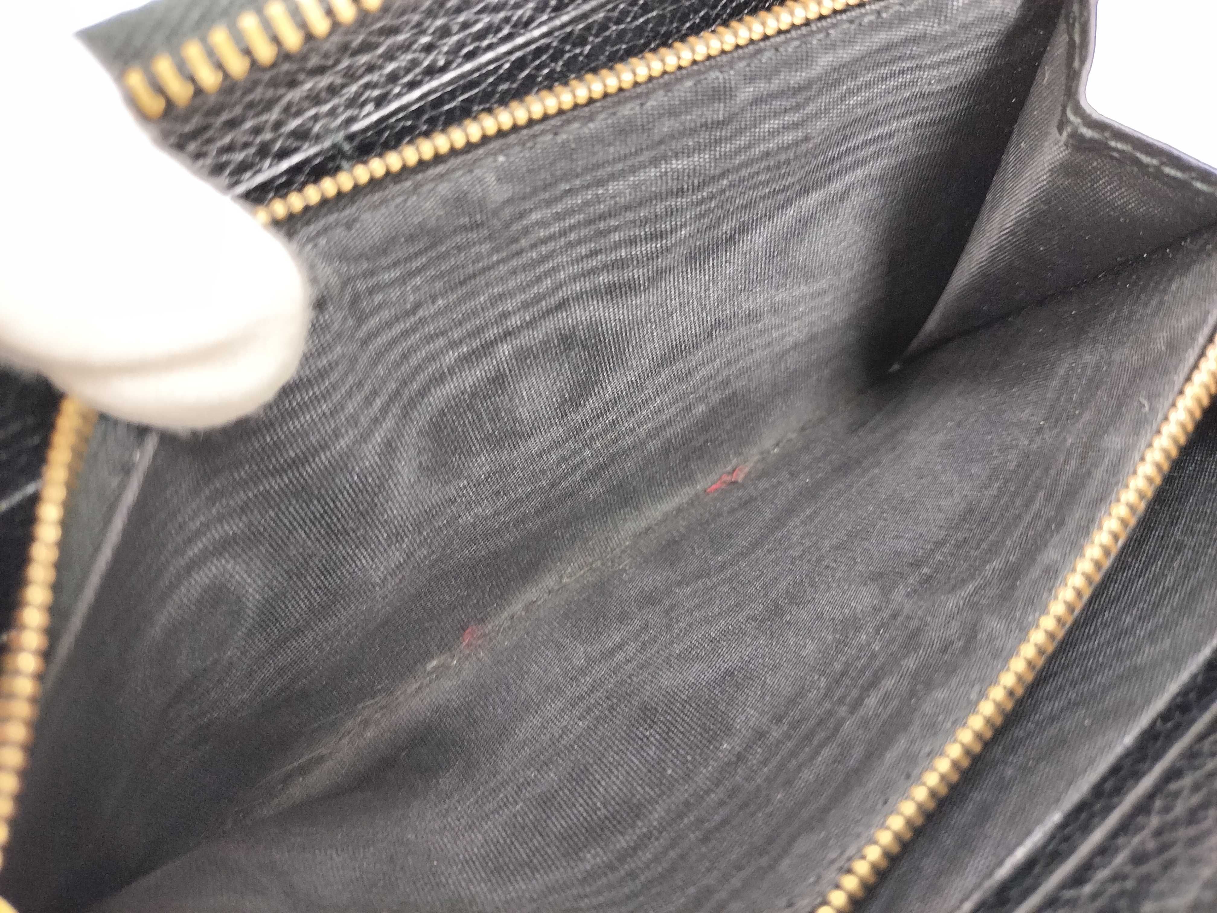 Horsebit Zippy Wallet Black — view 10