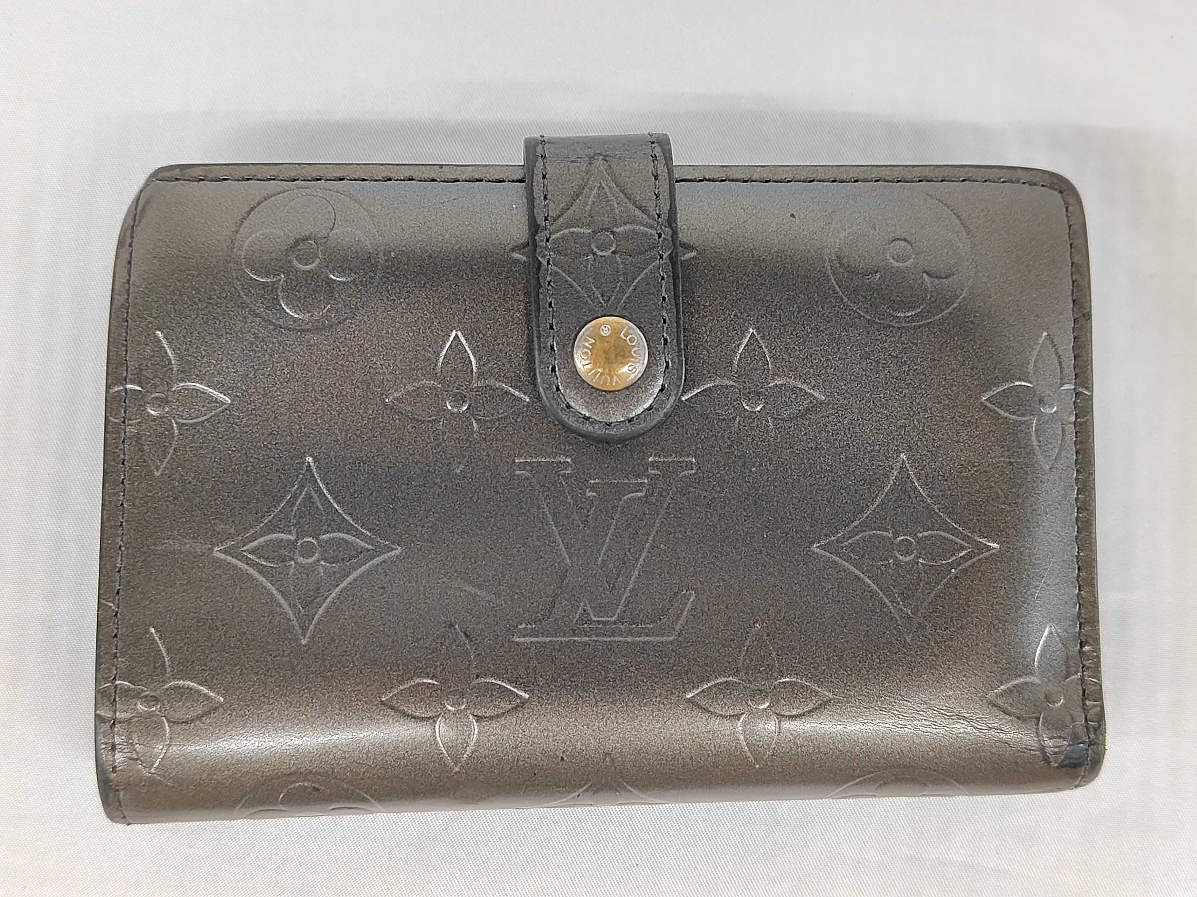 Monogram Matte / Monogram / Folding Wallet / PVC Wallet