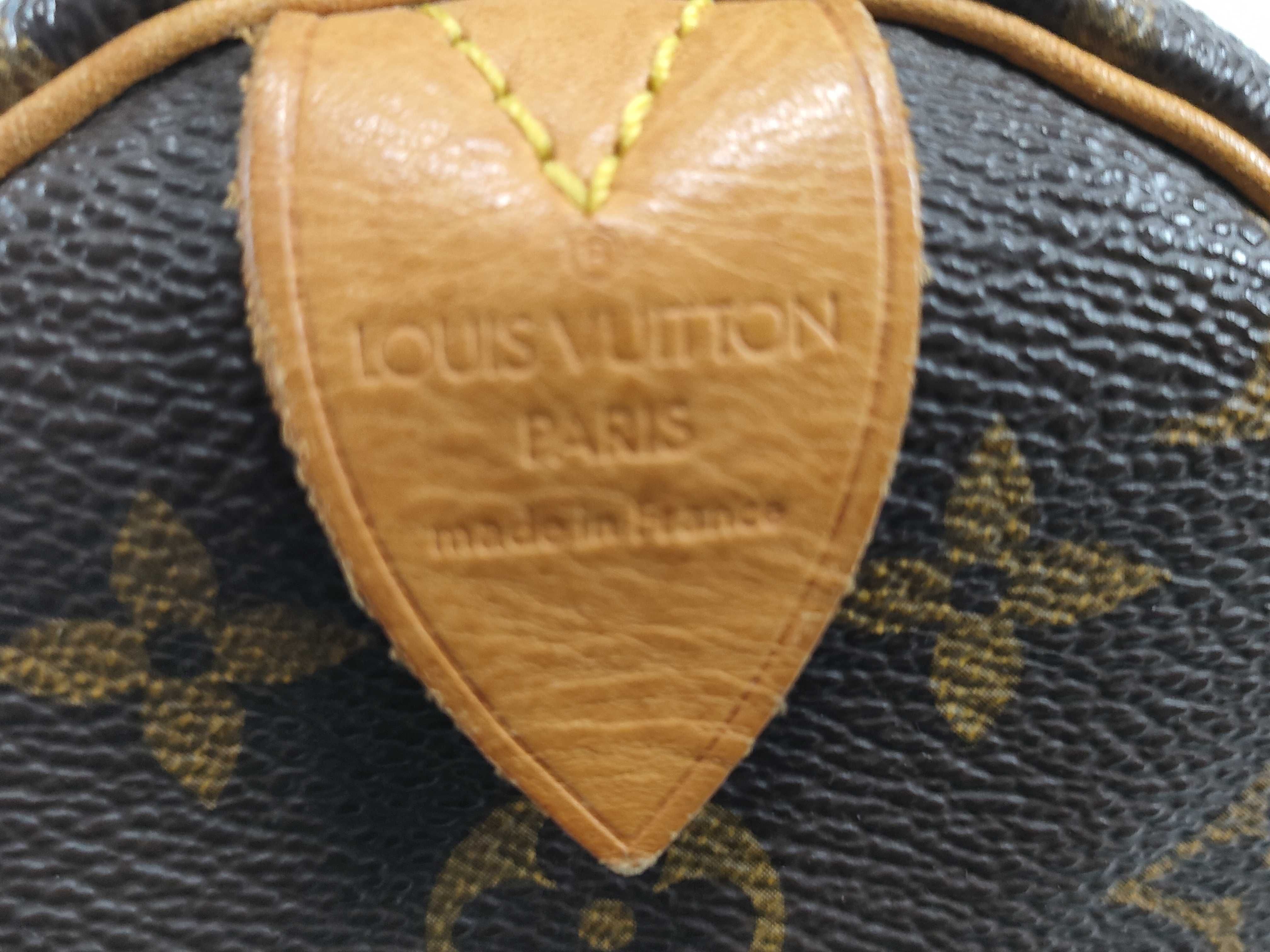 Monogram LV Monogram Speedy 35 Handbag M41524 (Purple leather, torn) Boston bag — view 12