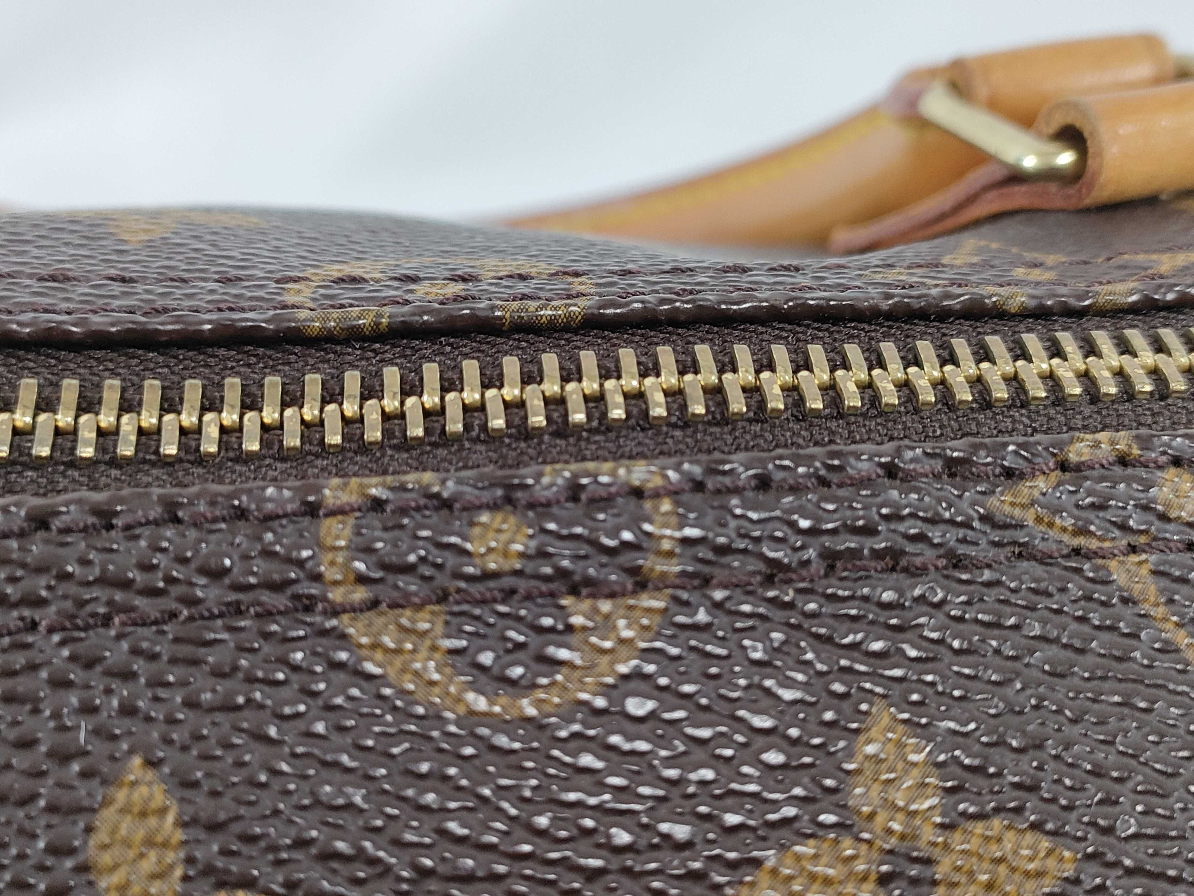 Monogram LV Monogram Speedy 35 Handbag M41524 (Purple leather, torn) Boston bag — view 6