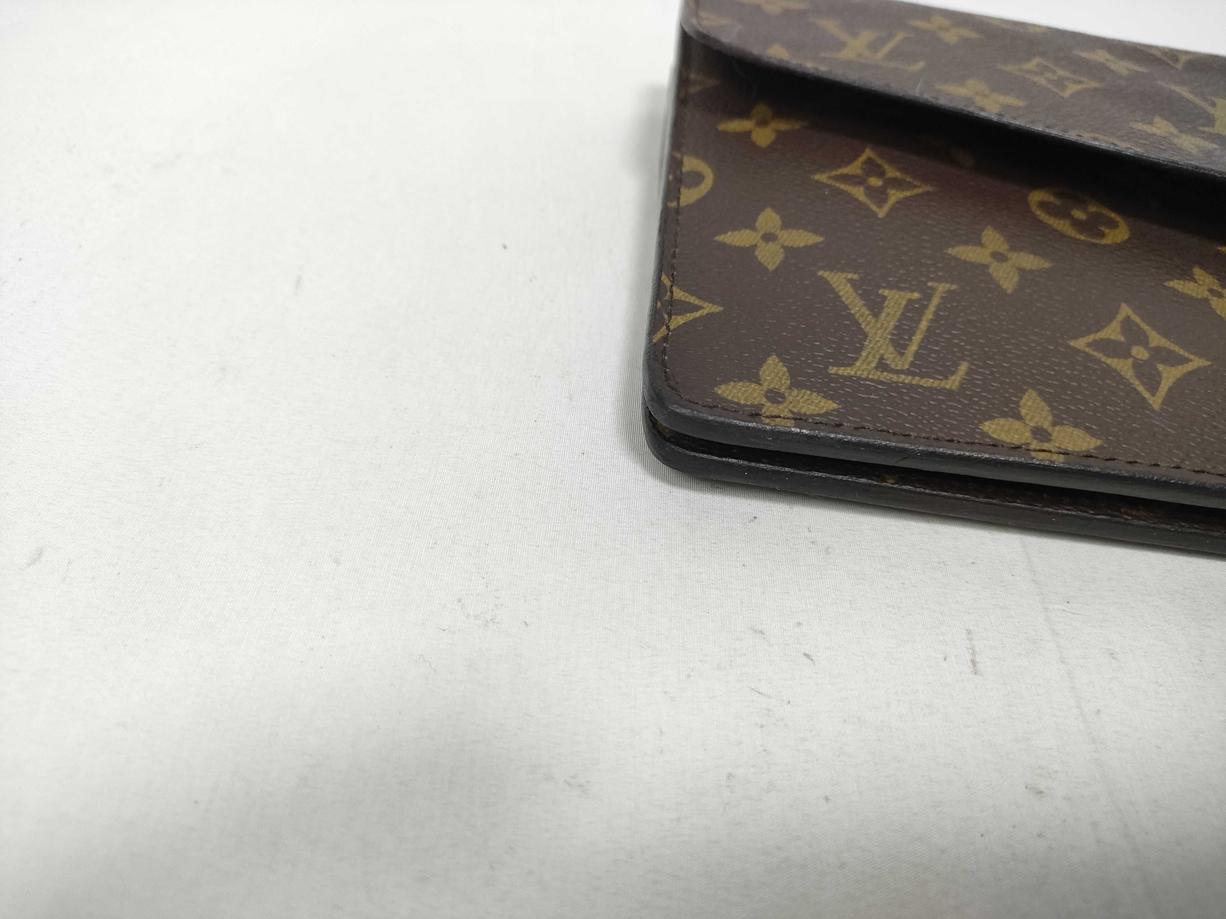 Monogram Double Flap Clutch Bag 833 — view 5