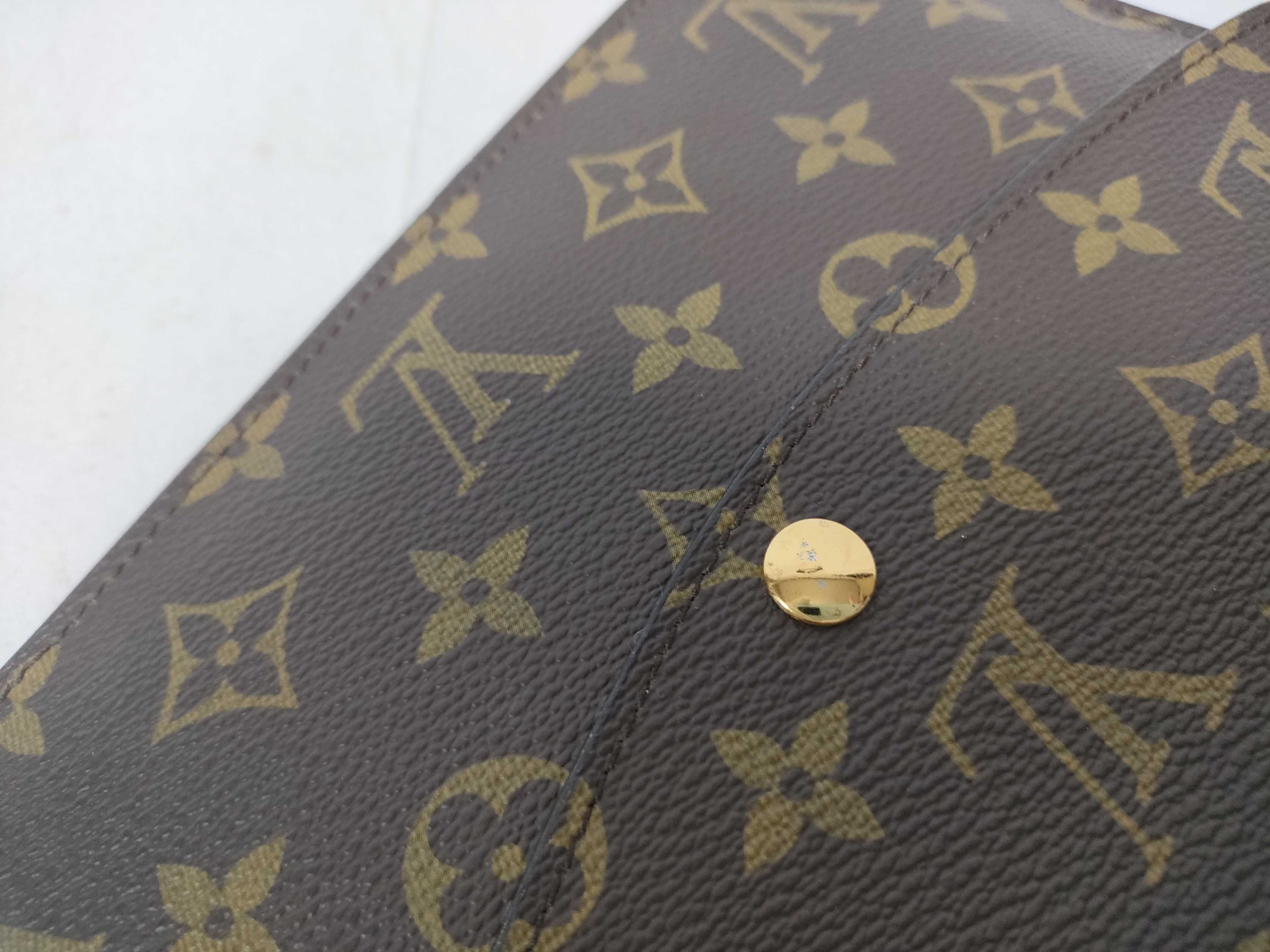 Monogram Double Flap Clutch Bag 833 — view 7