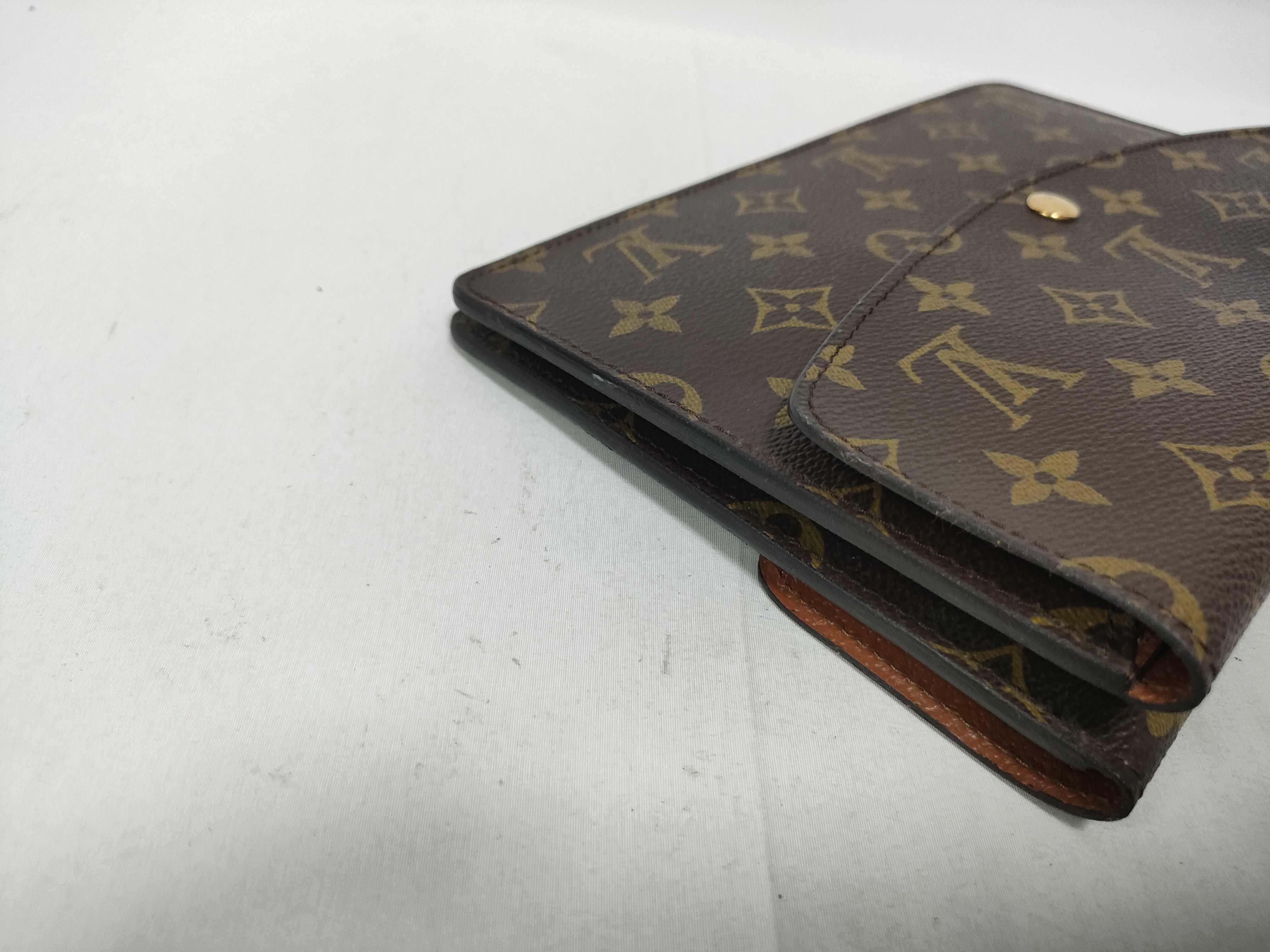 Monogram Double Flap Clutch Bag 833 — view 9