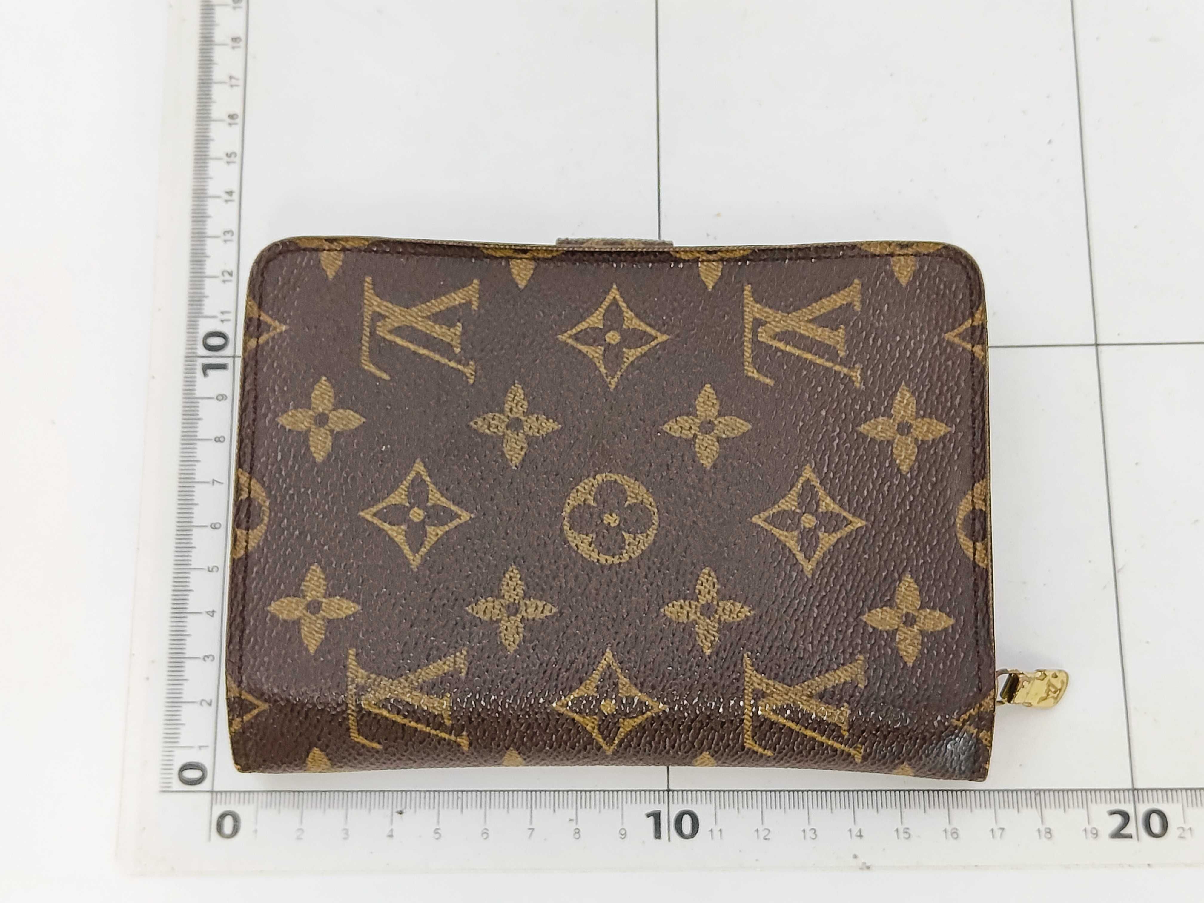 Monogram Brand Bag Portefeuille Papier Zip M61207 Wallet — view 2