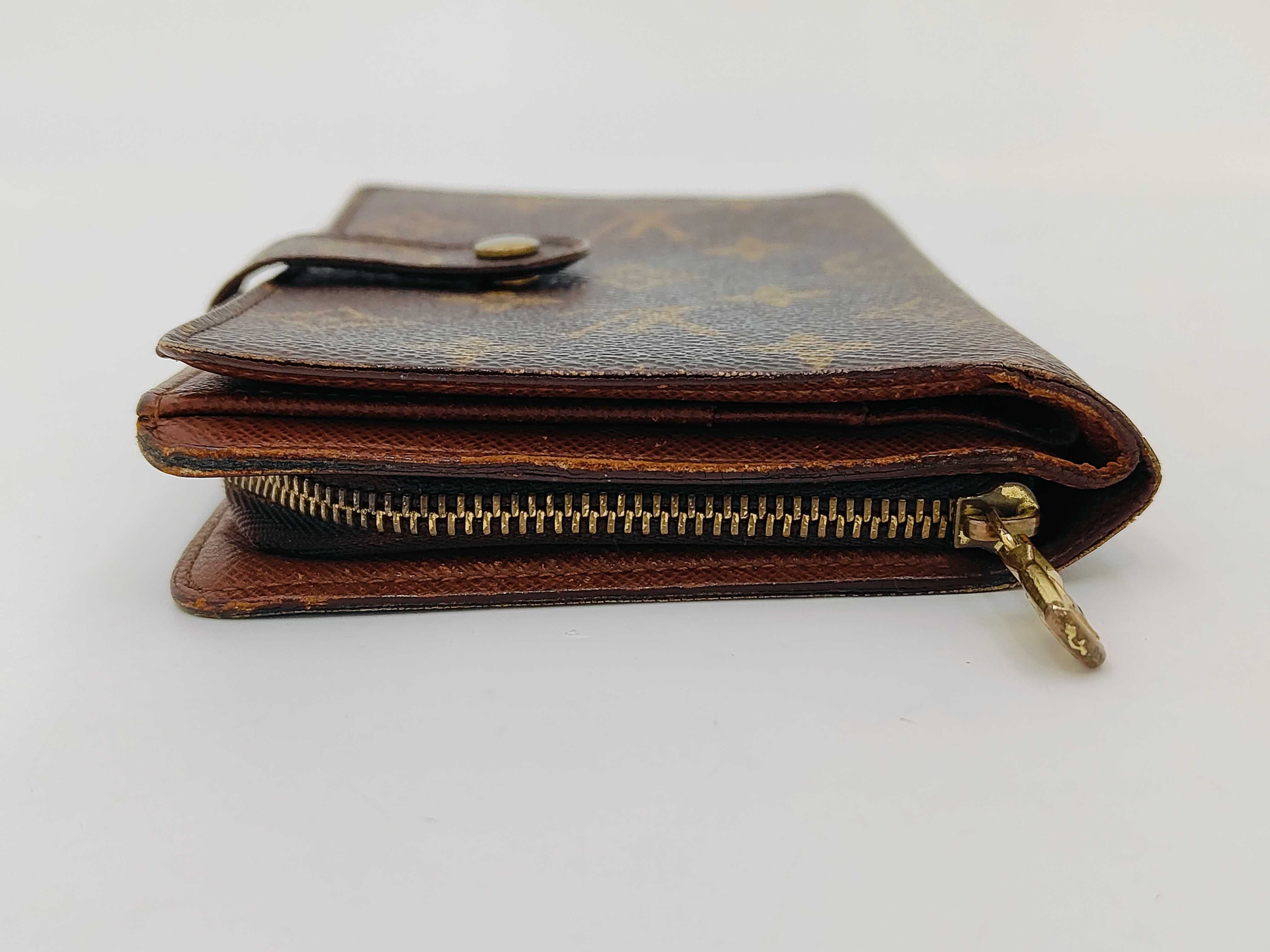 Monogram Brand Bag Portefeuille Papier Zip M61207 Wallet — view 8