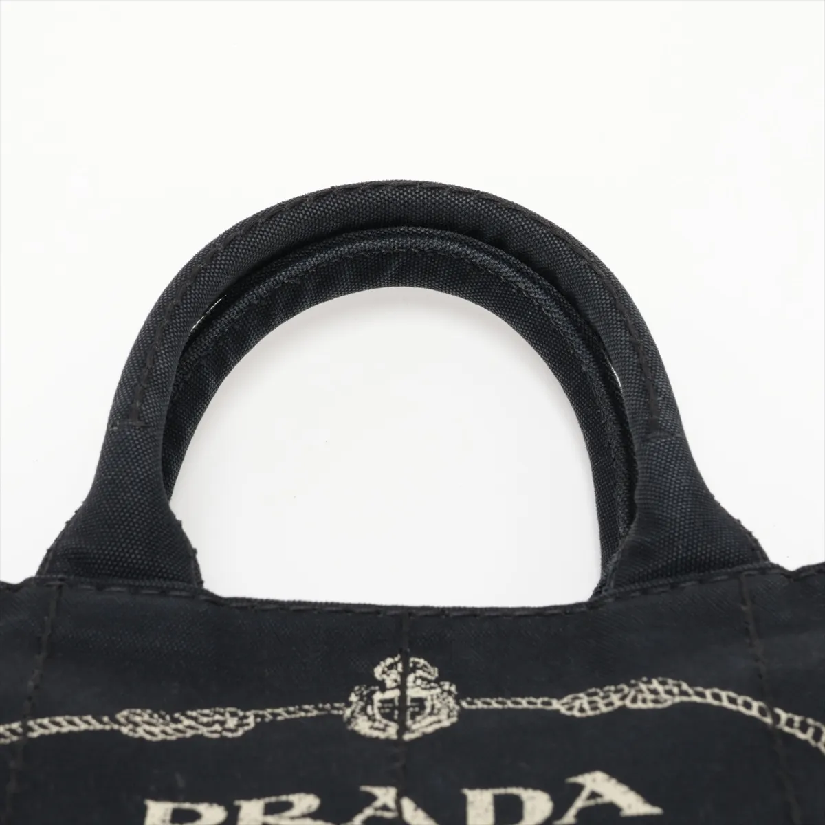 Canapa Canvas 2-Way Handbag, Black — view 6