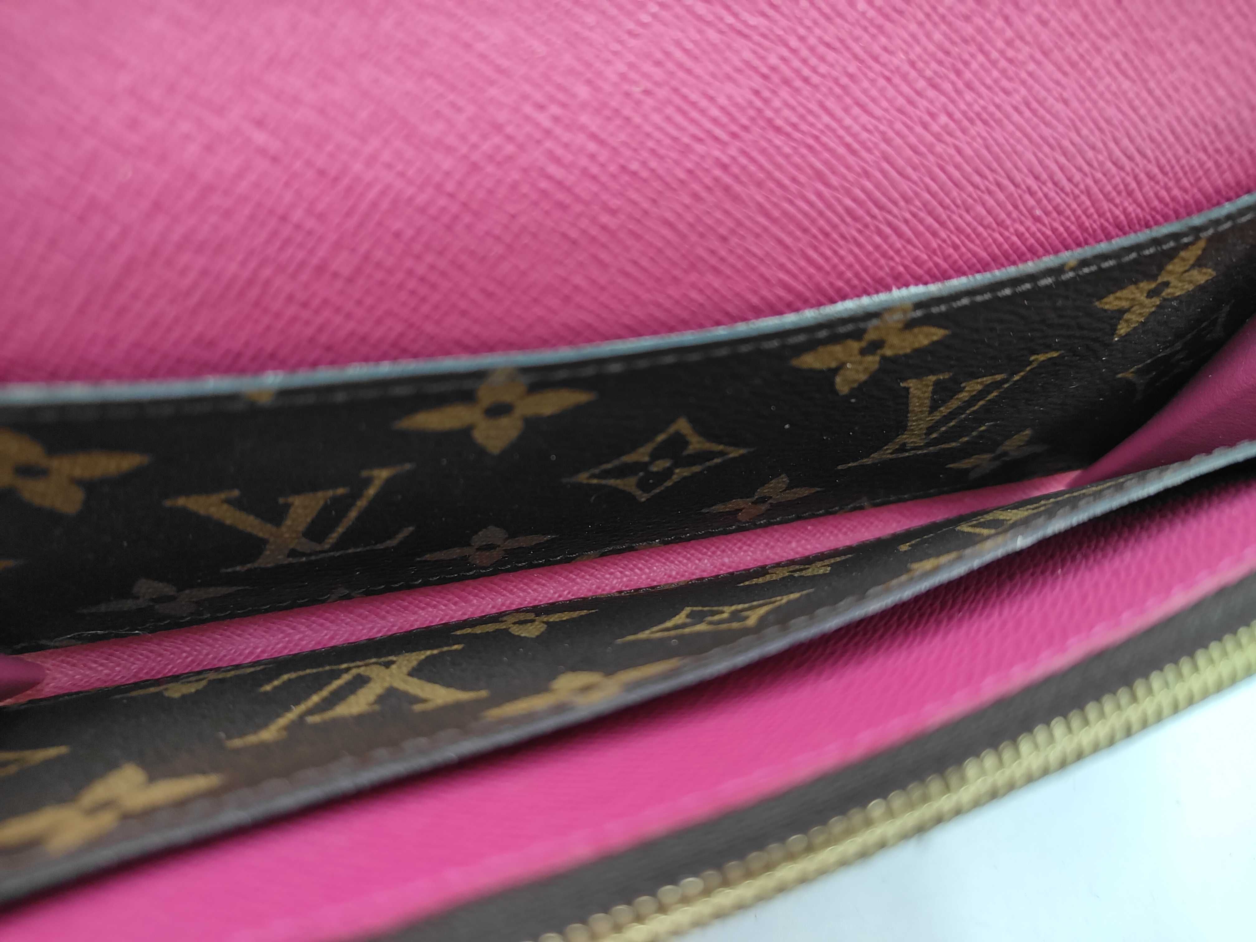 Monogram Portefeuille Emilie Flower Fuchsia Wallet MI1168 — view 5