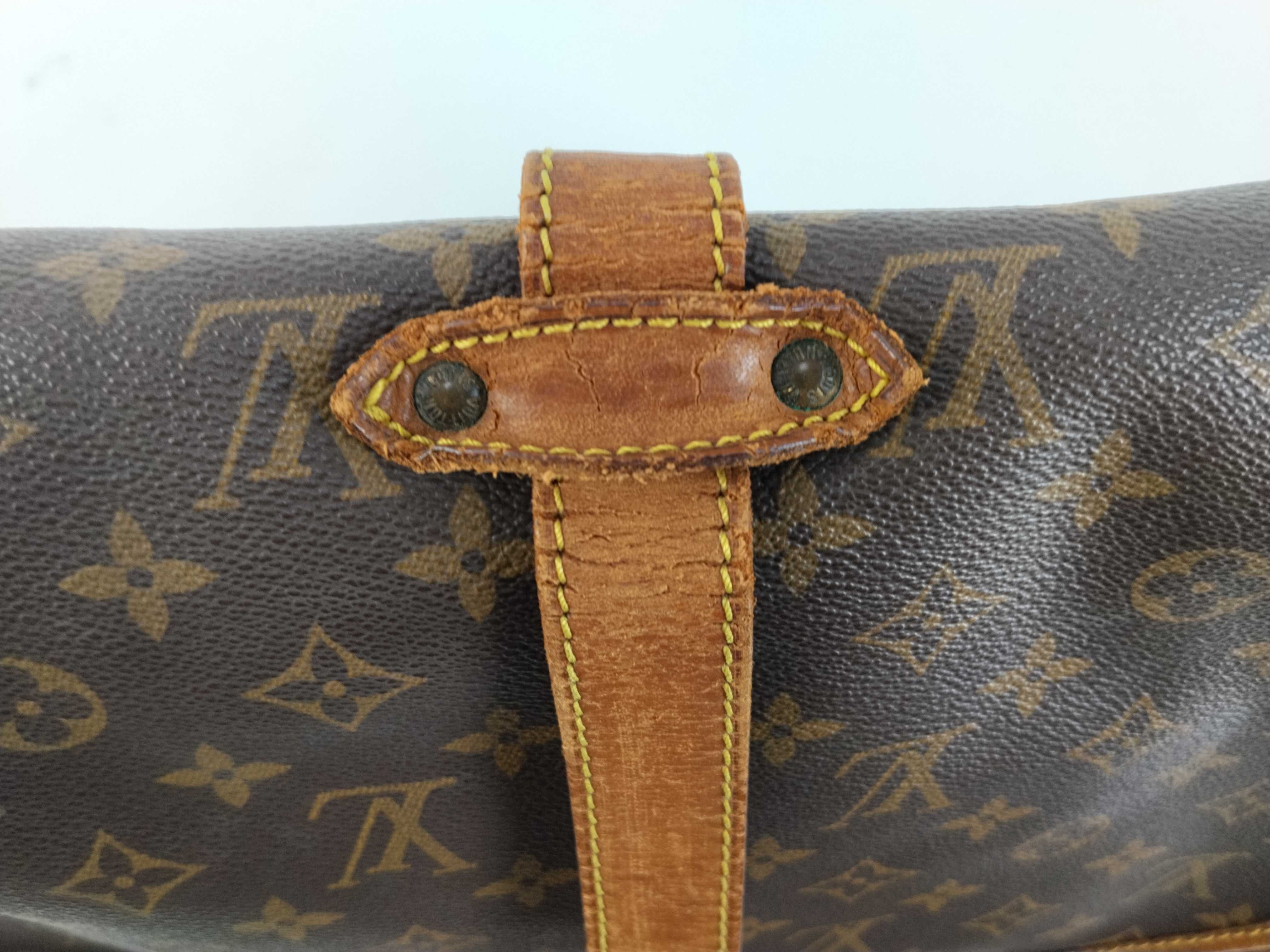 Monogram LV Saumur Shoulder Bag — view 14