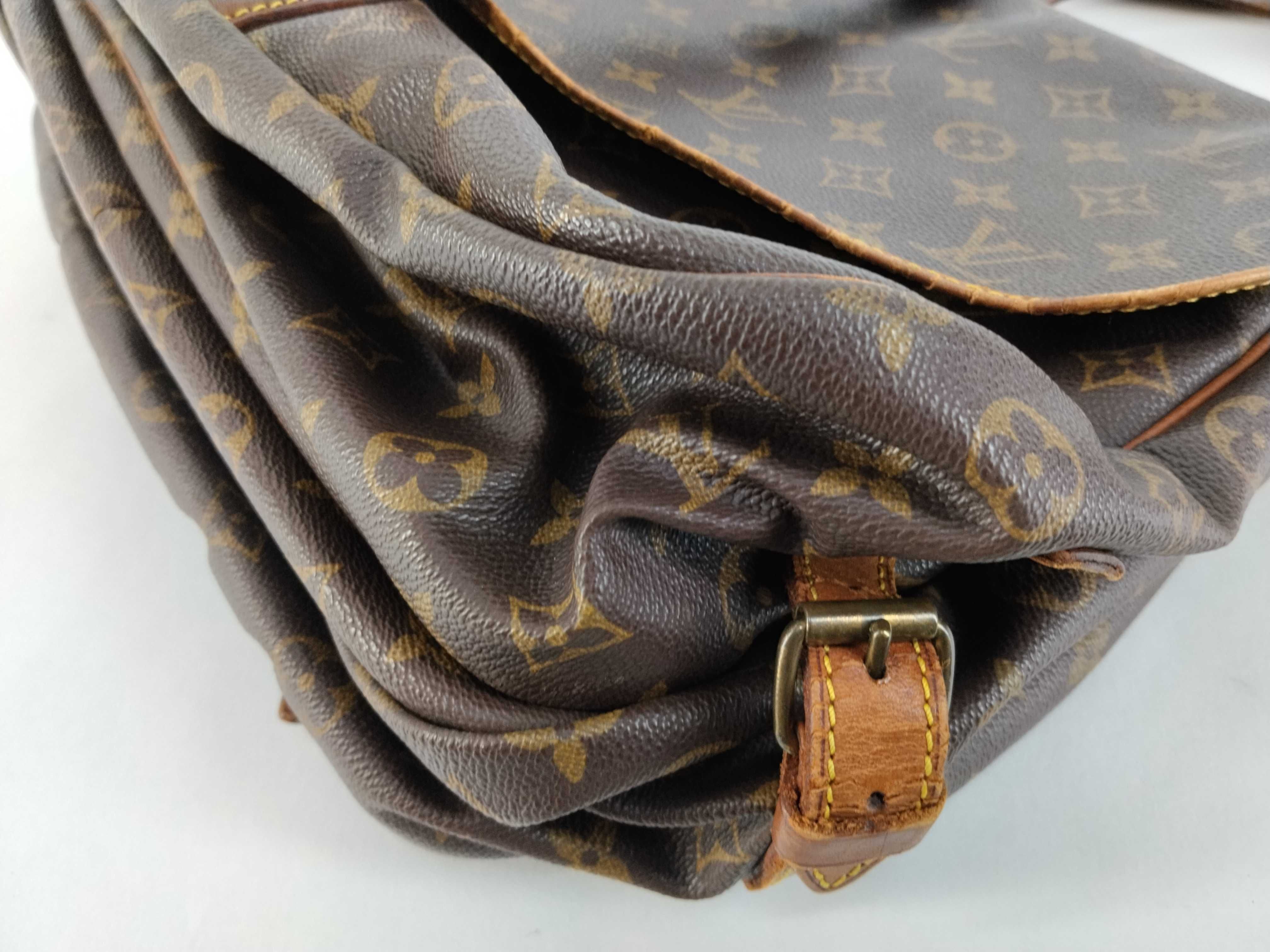 Monogram LV Saumur Shoulder Bag — view 6