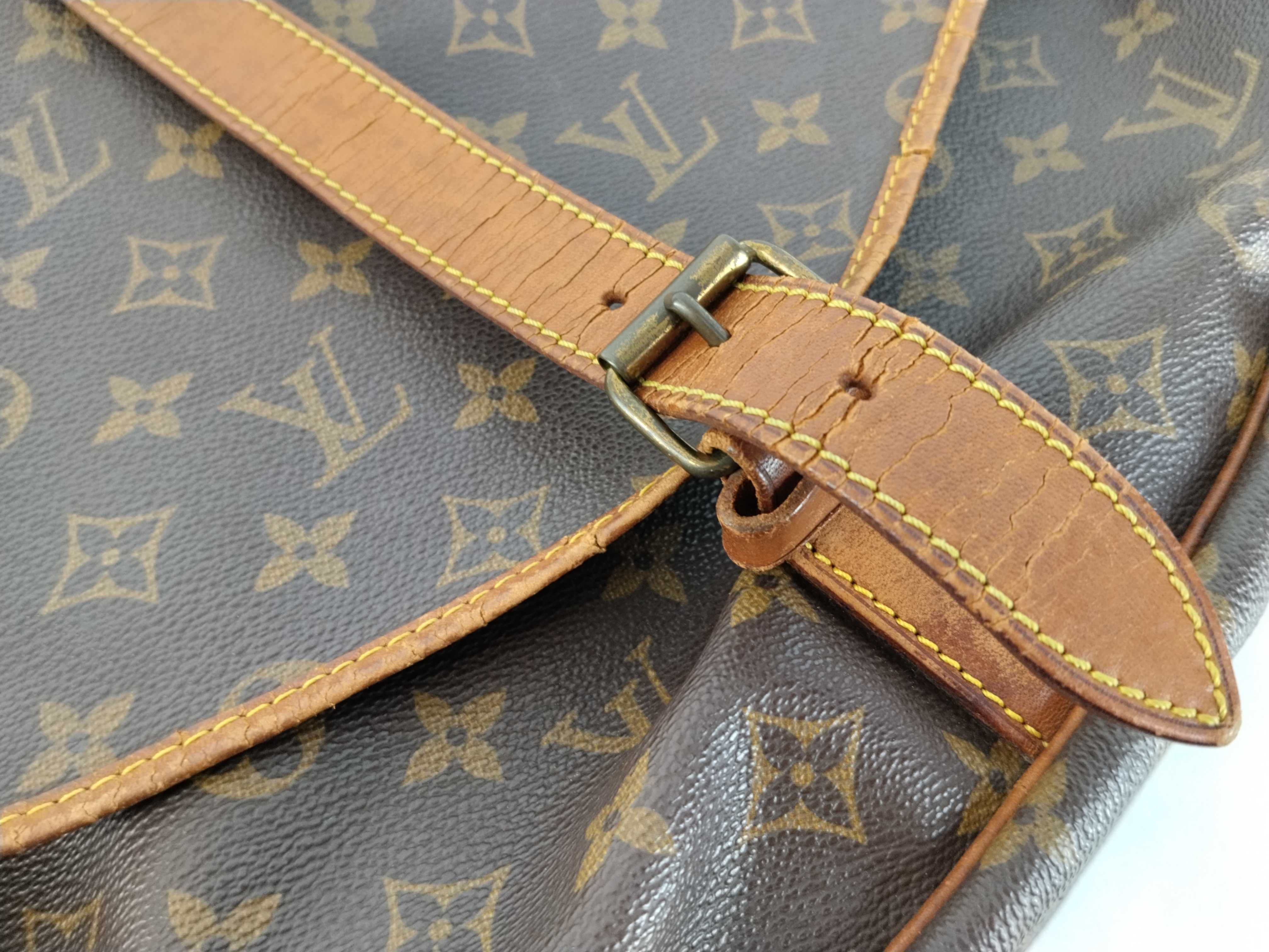 Monogram LV Saumur Shoulder Bag — view 9