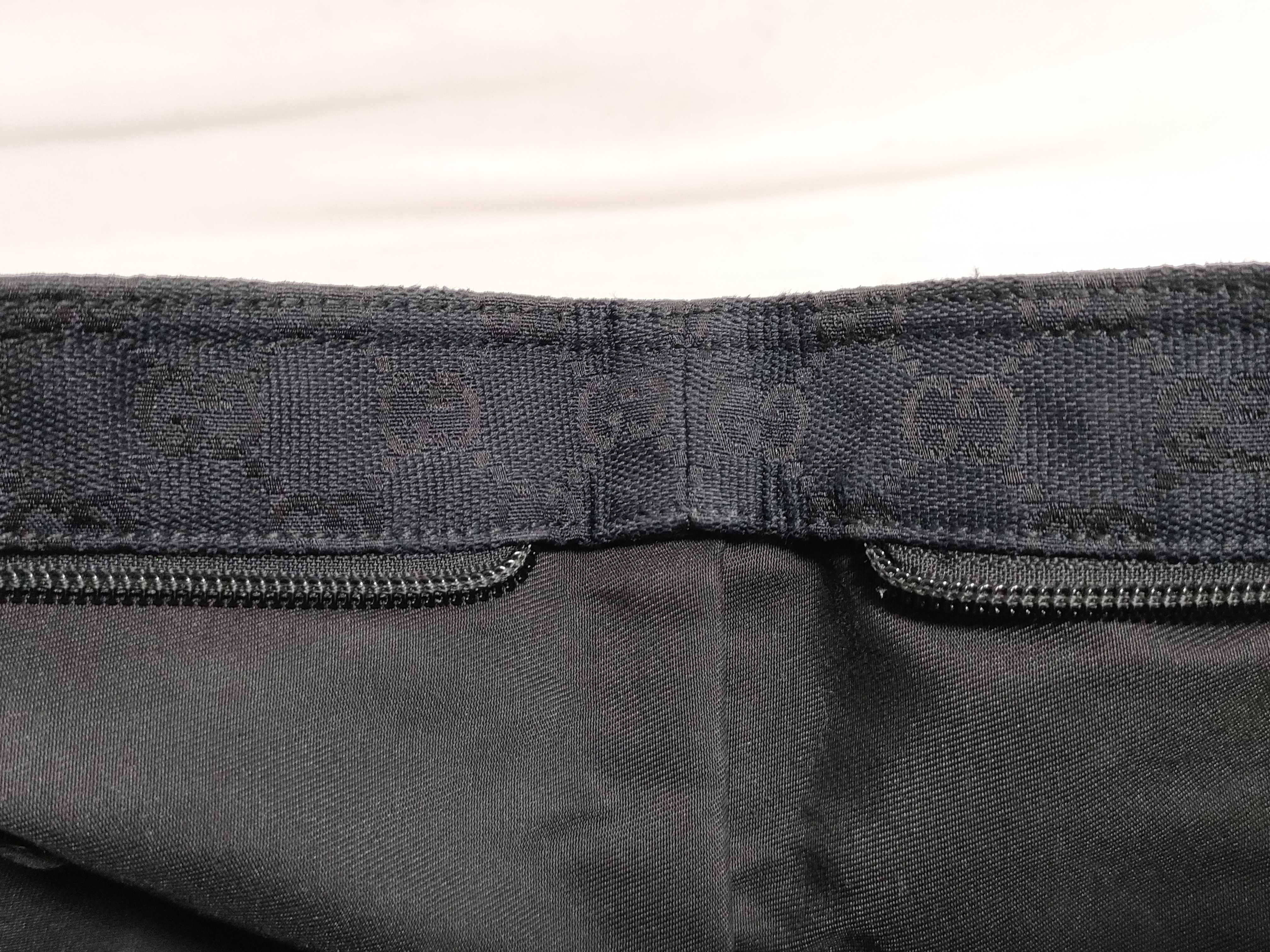 GG Shoulder Bag, Leather & Canvas, GG Pattern, Black, Sherry Line Shoulder Bag — view 9