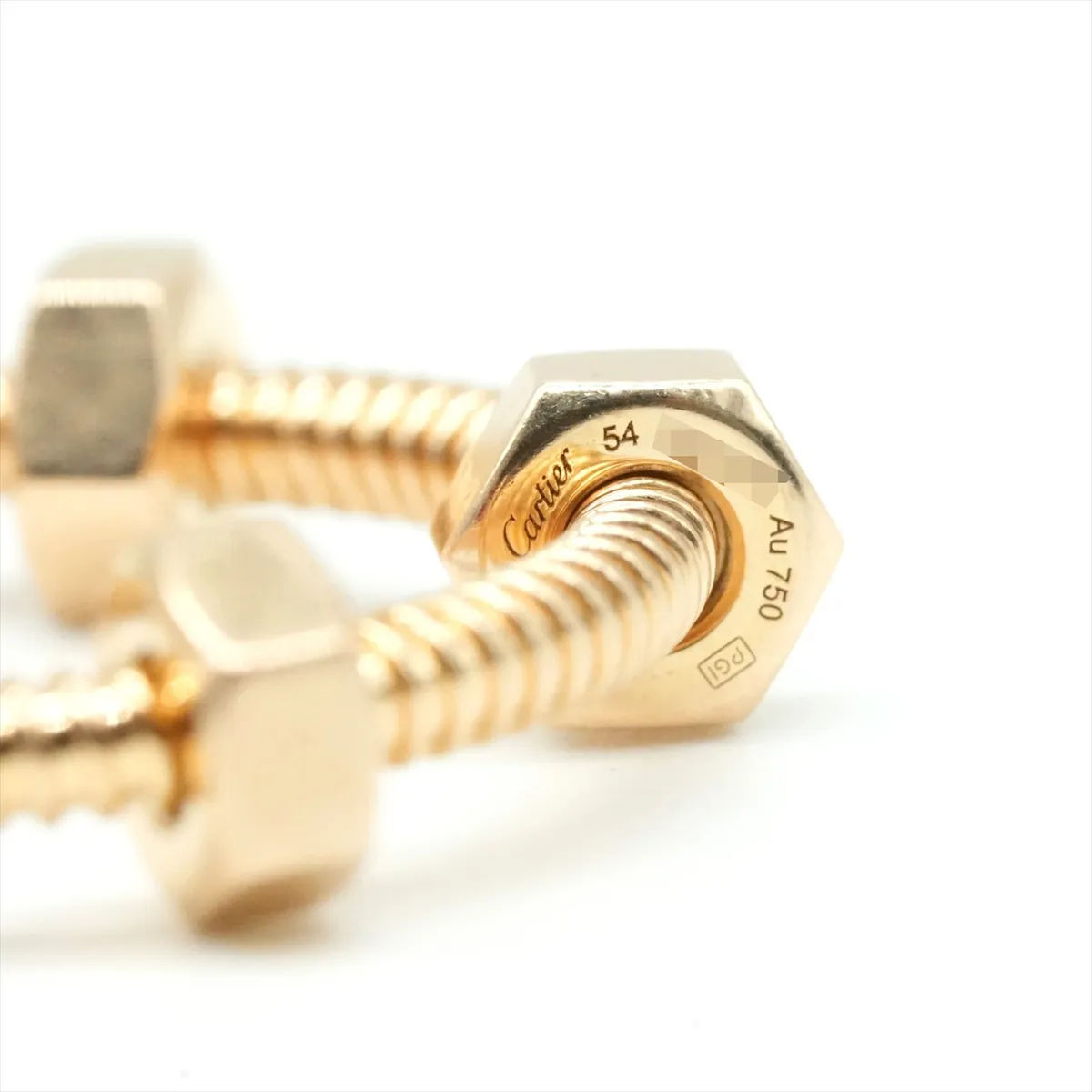 Eccle de Cartier Ring 750(PG) 8g Size:54 / JP size:14 GHQ435 — view 5