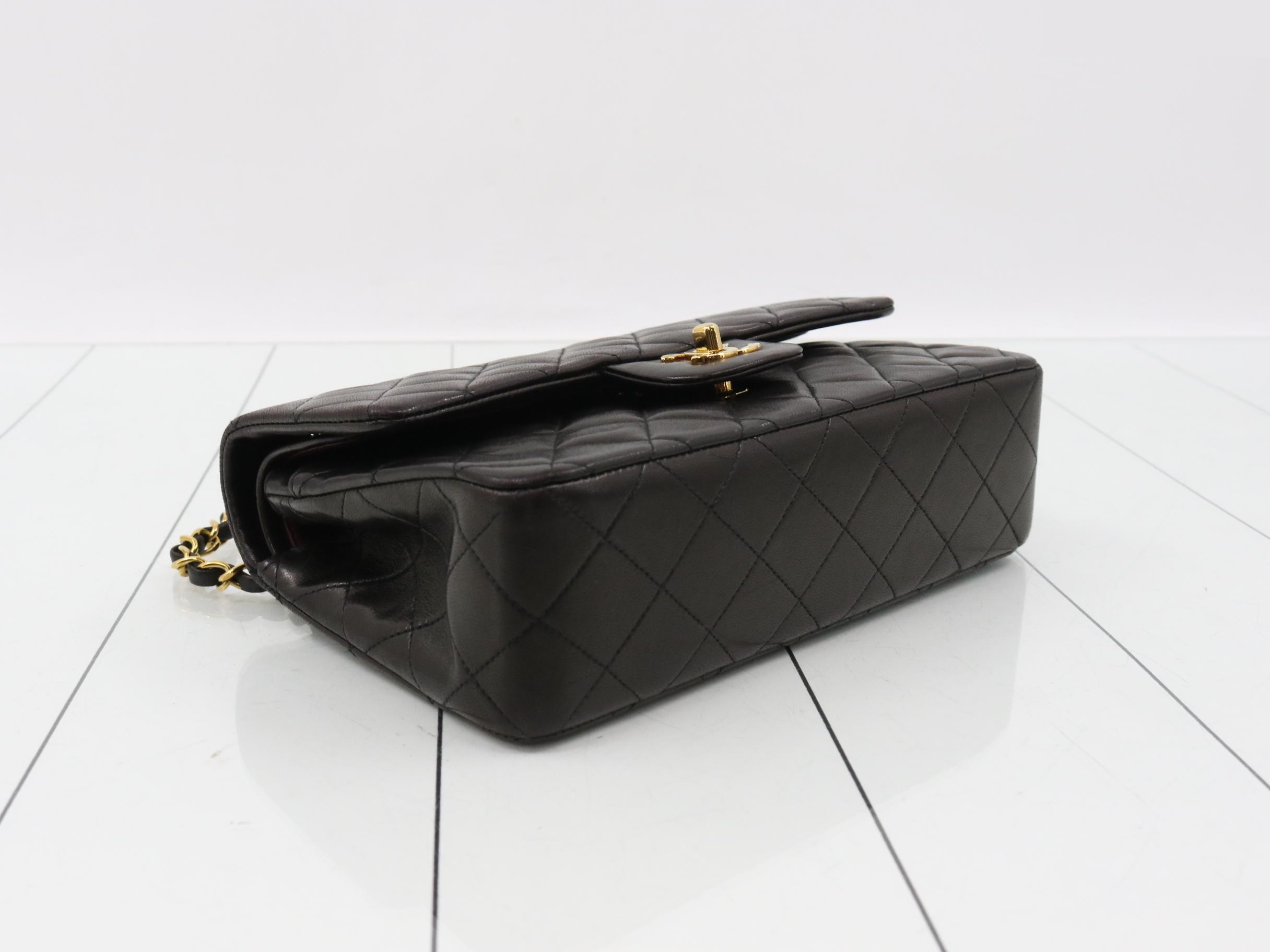 Matelassé 23 Double Flap Lambskin Chain Shoulder Bag, Series 3 — view 5