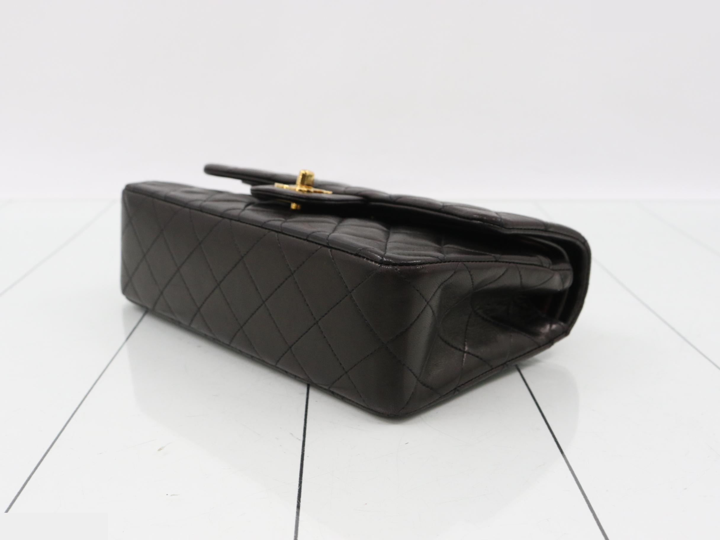 Matelassé 23 Double Flap Lambskin Chain Shoulder Bag, Series 3 — view 6