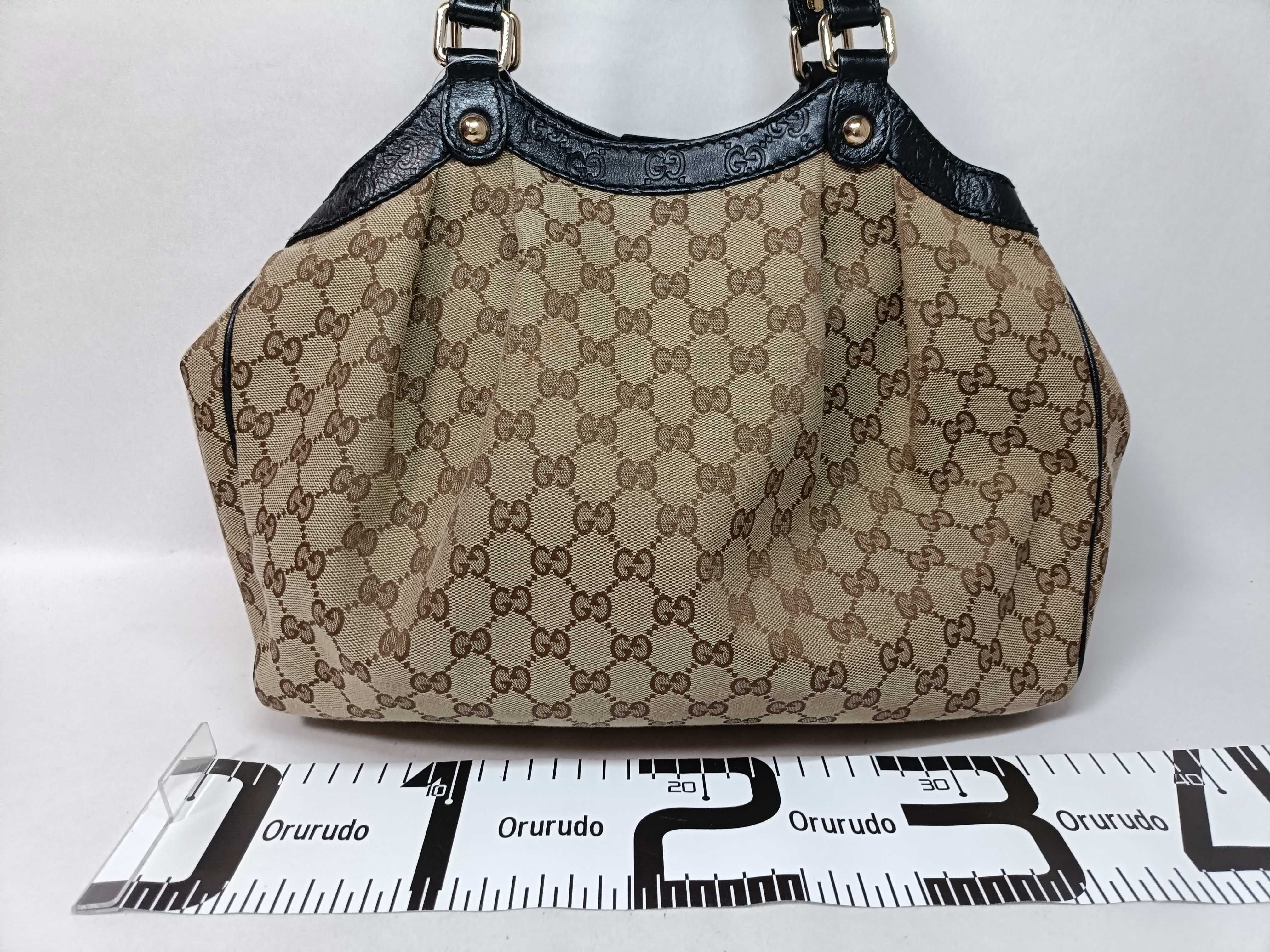 GG Canvas 211944 493075 Diamante Sukey Handbag — view 2