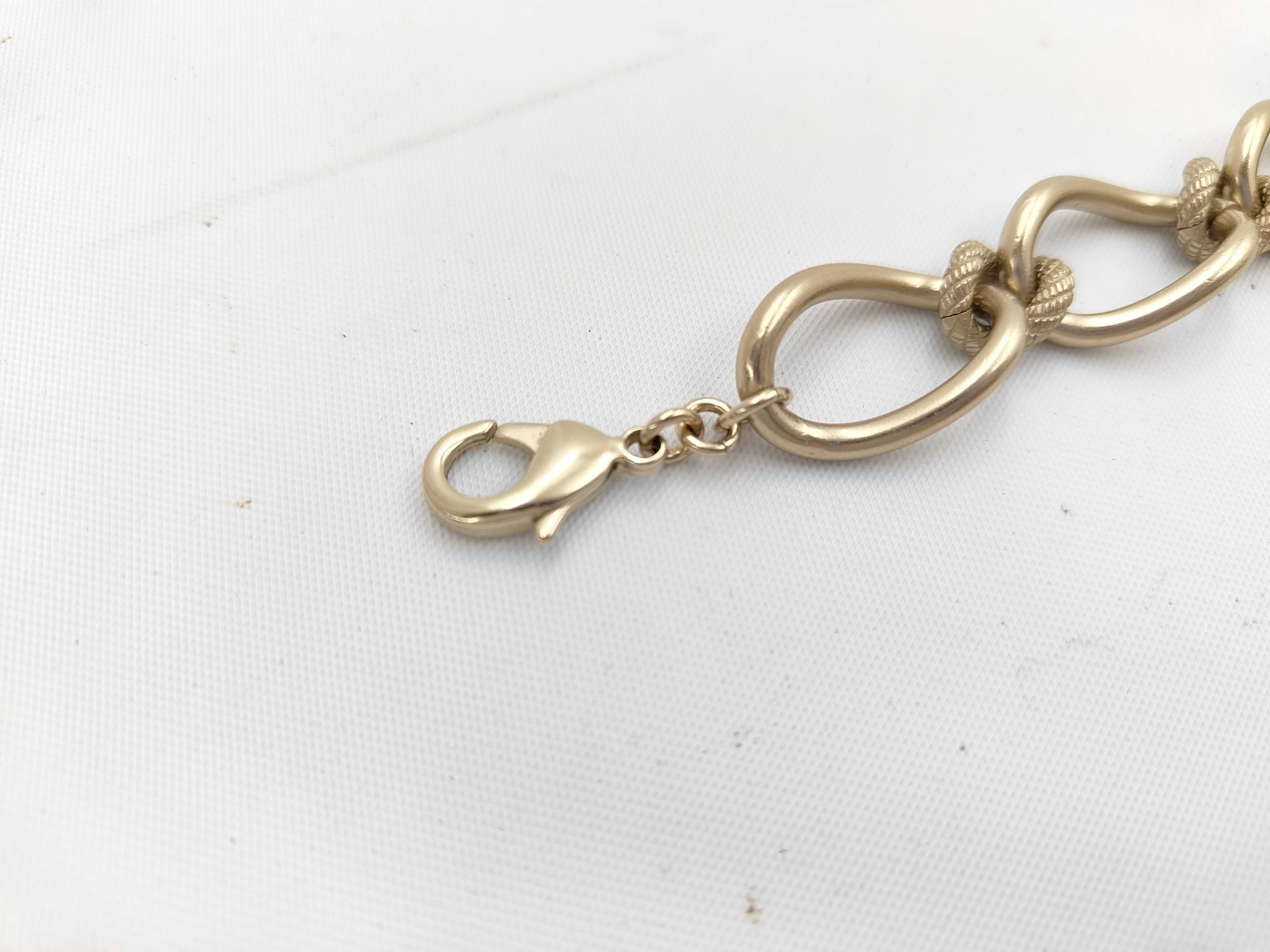 Chain Belt Long Necklace A18B Coco Mark Pearl Ribbon Necklace — view 4