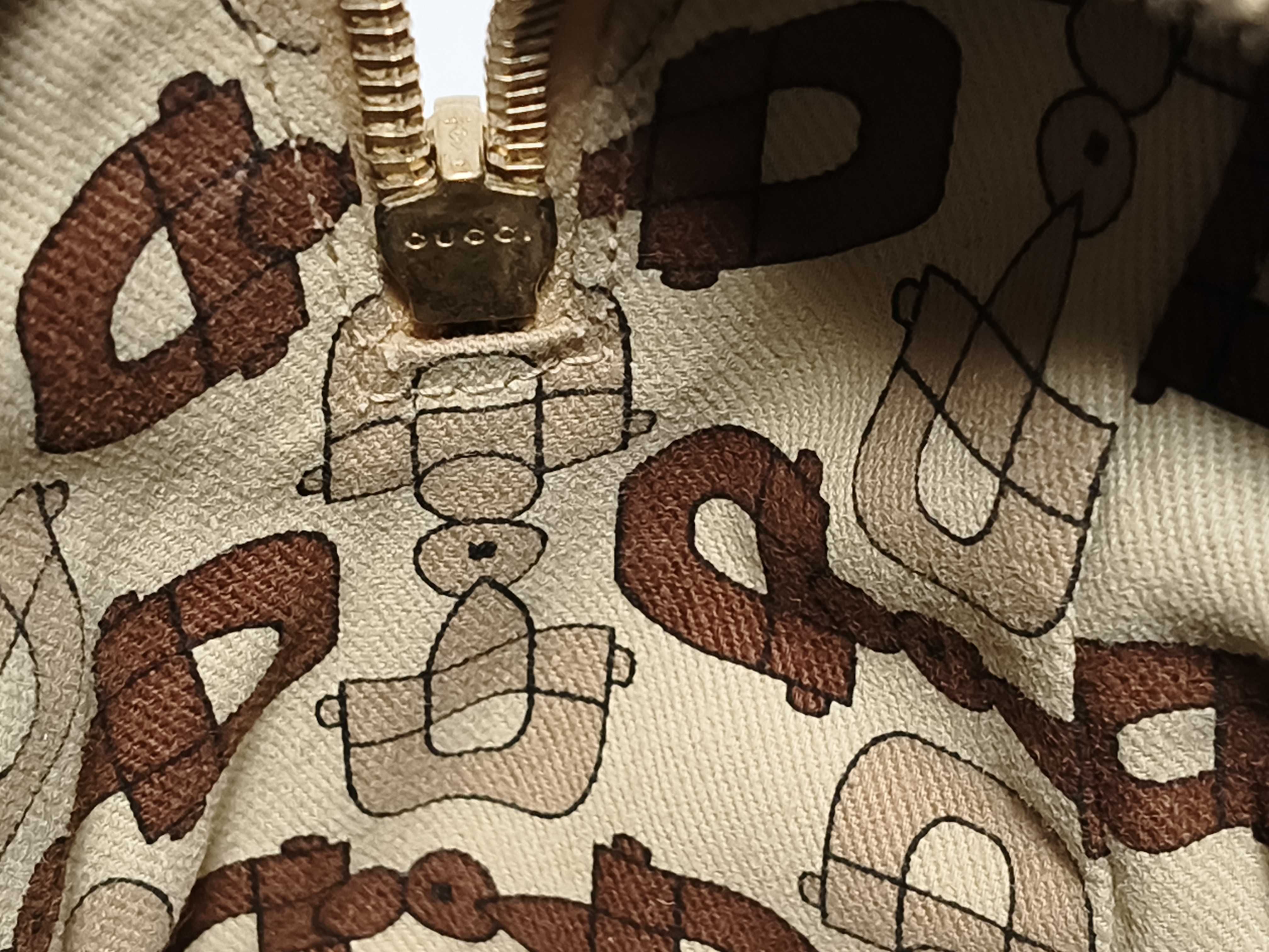 ID- Interlocking G Cowskin Handbag White #170009 Handbag — view 9