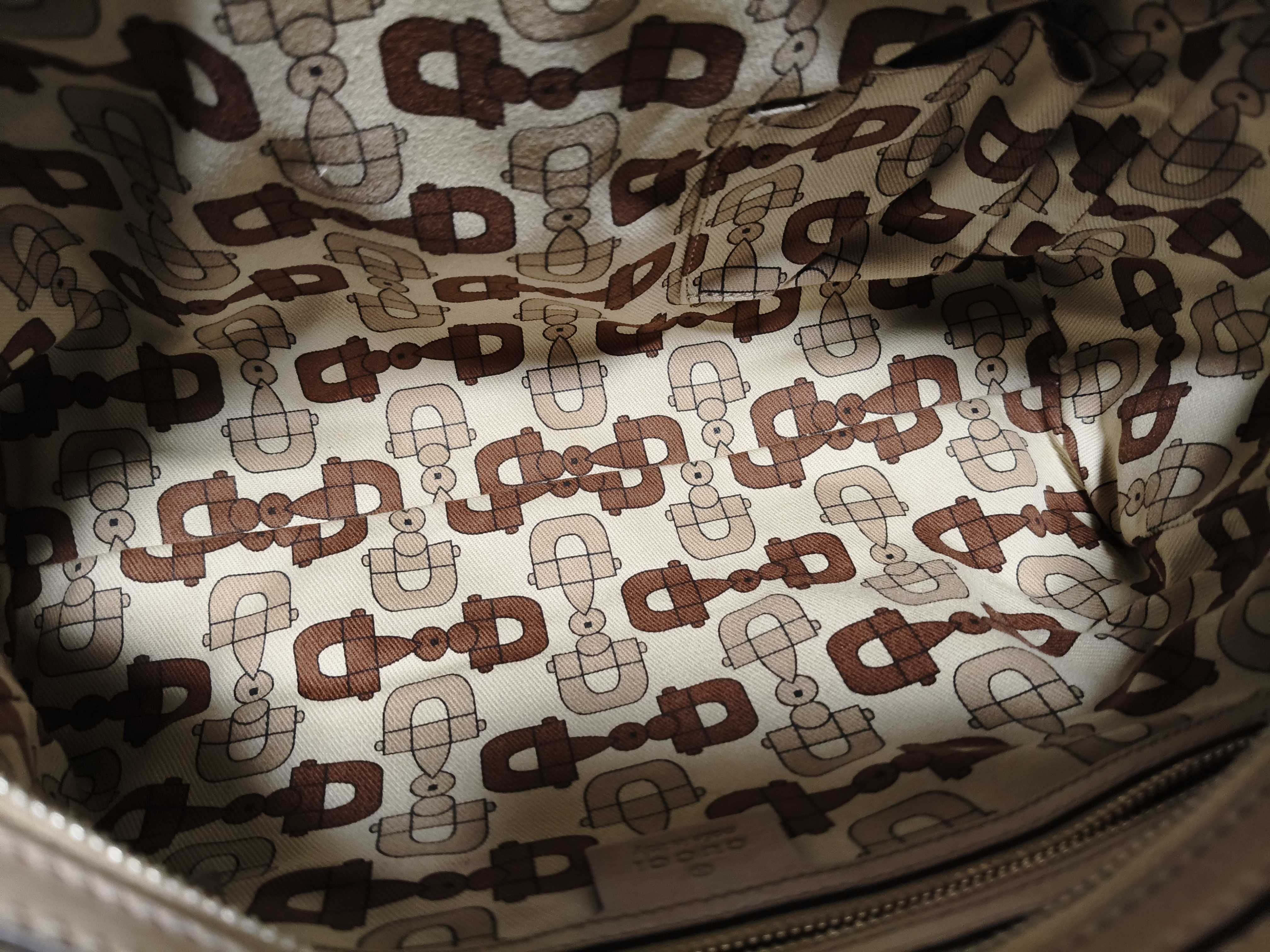 ID- Interlocking G Cowskin Handbag White #170009 Handbag — view 10