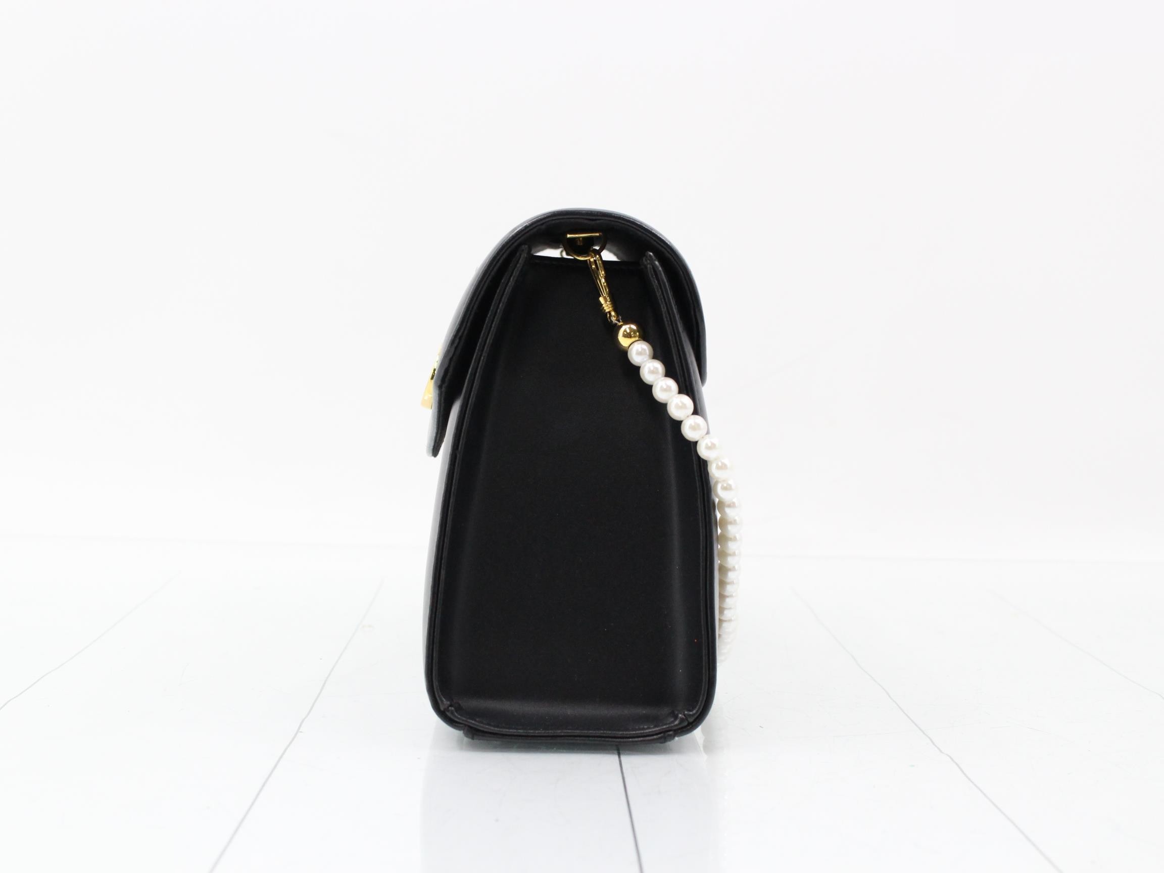 CHRISTY F Pearl Handle, Black, W26 H16 D8.5 — view 3