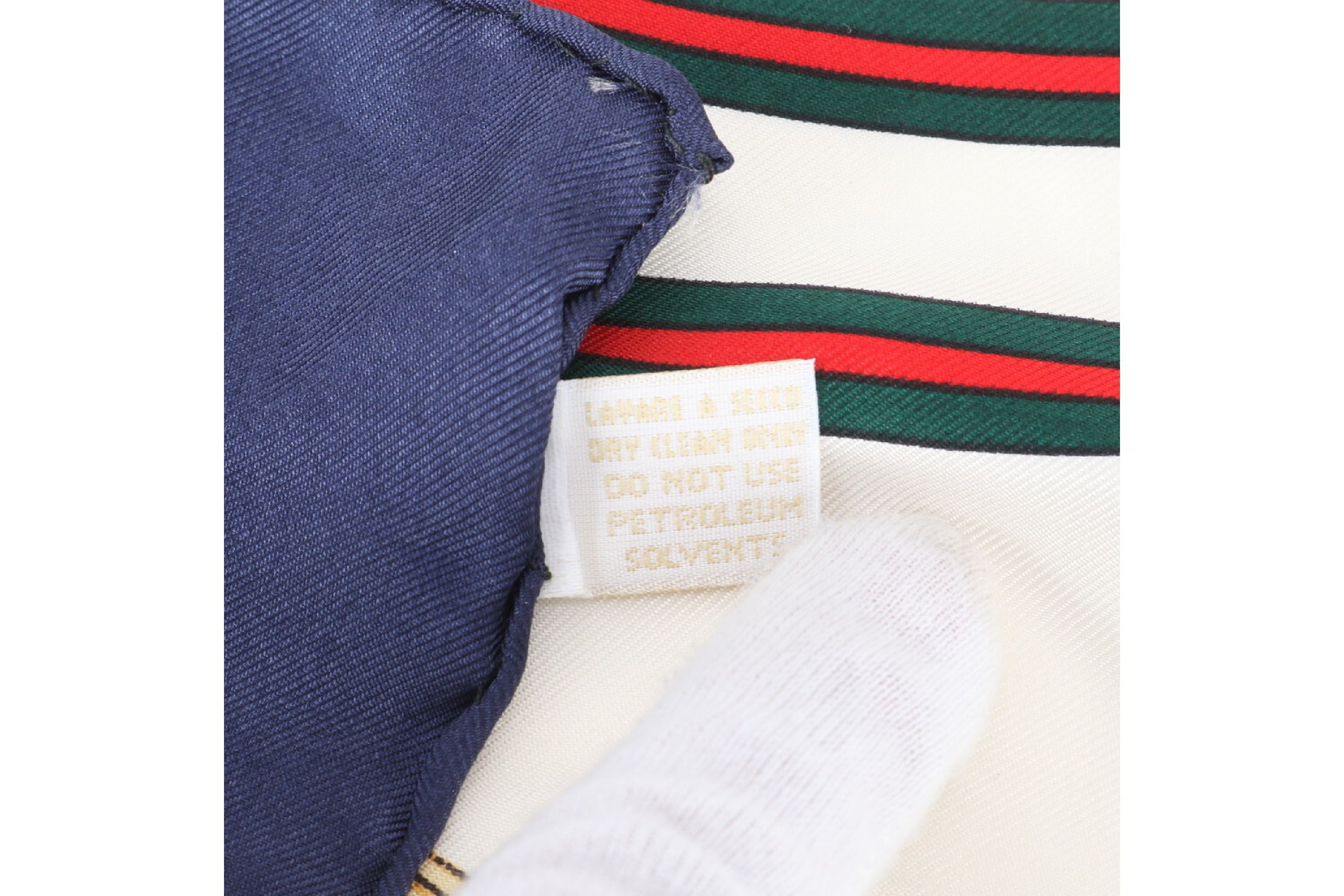 tag included, GG horse logo, 100% silk scarf, other accessories. — view 9