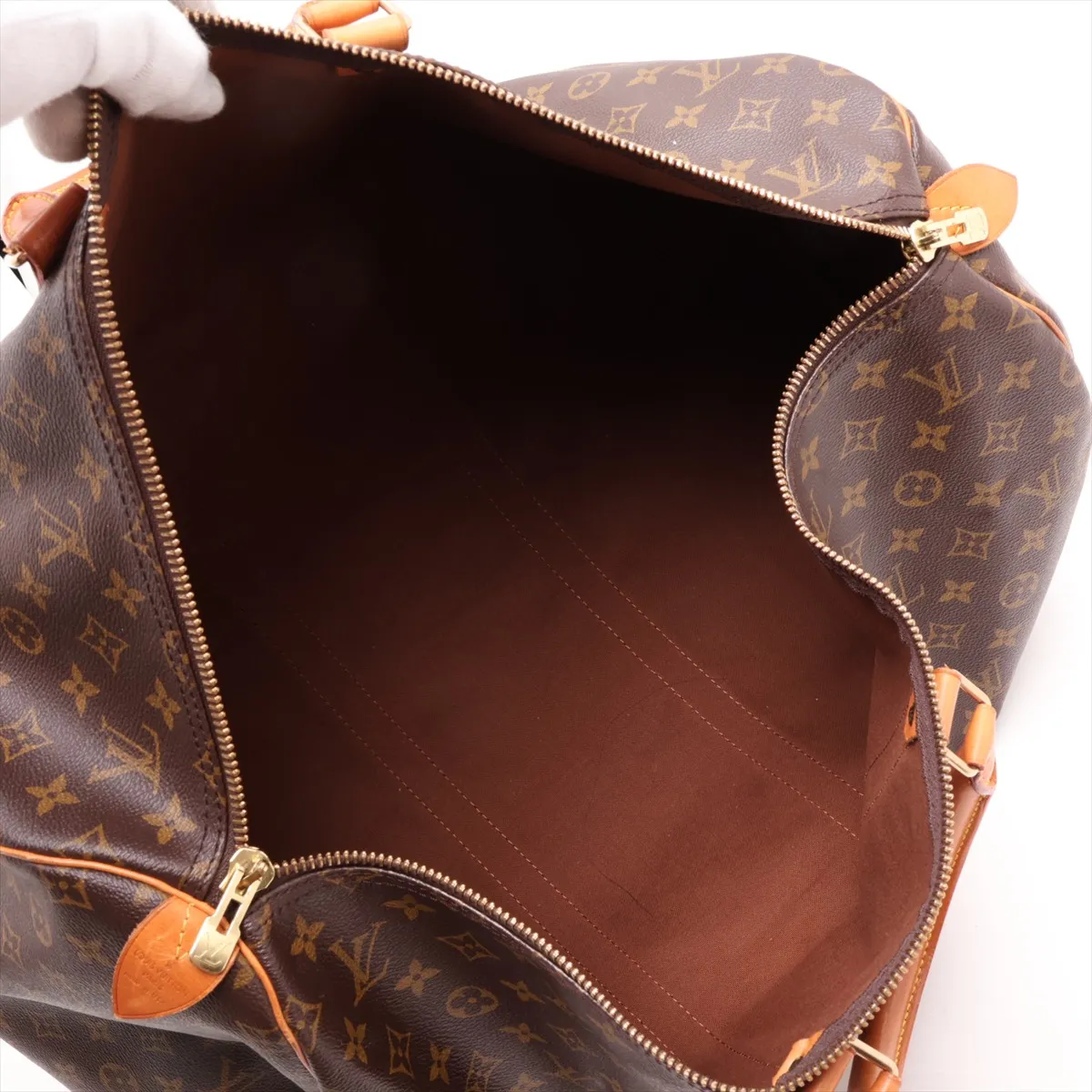 Monogram Keepall 55 M41424 SD0925 Brown — view 7