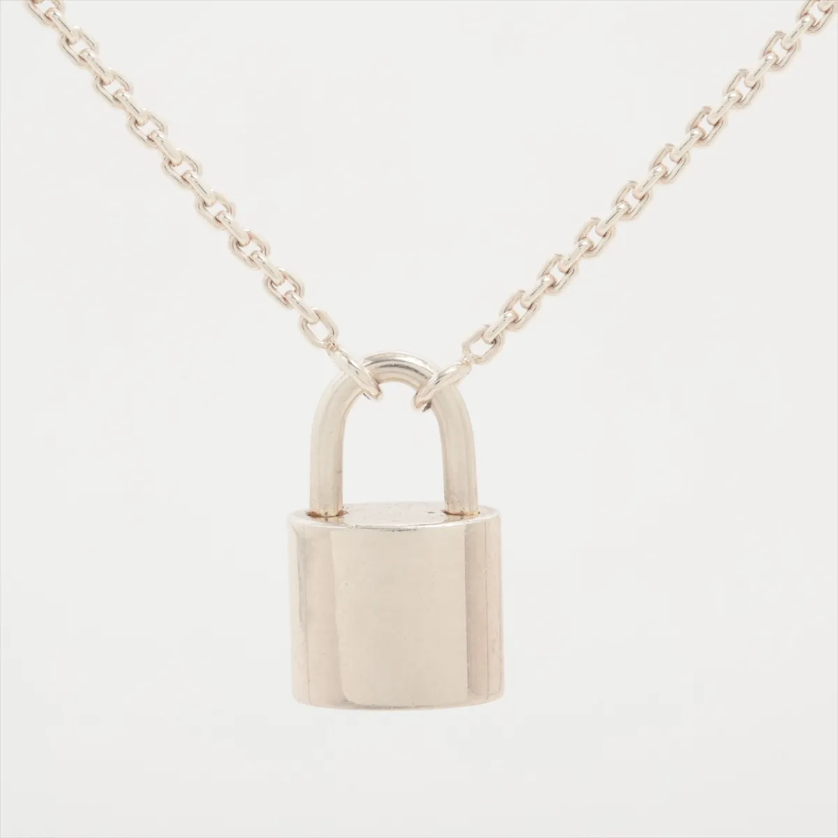 Q93559 Pendant Lockit 199785 Necklace, 925 Sterling Silver, 8.1g. Shows signs of wear including — view 2