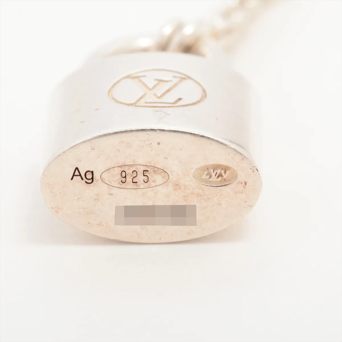 Q93559 Pendant Lockit 199785 Necklace, 925 Sterling Silver, 8.1g. Shows signs of wear including — view 4