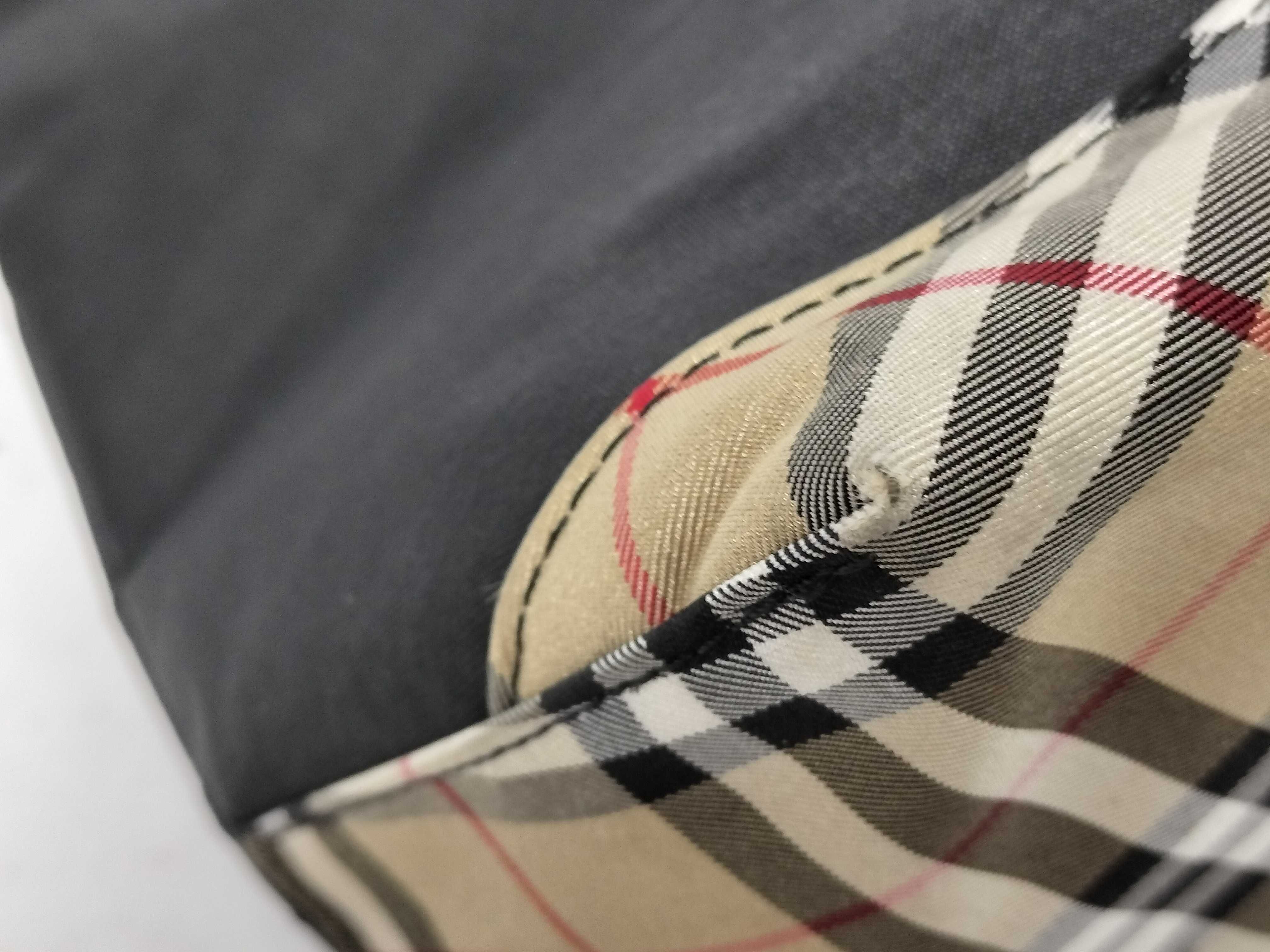 Blue Label Burberrys Nylon Tote Bag Nova Check — view 10