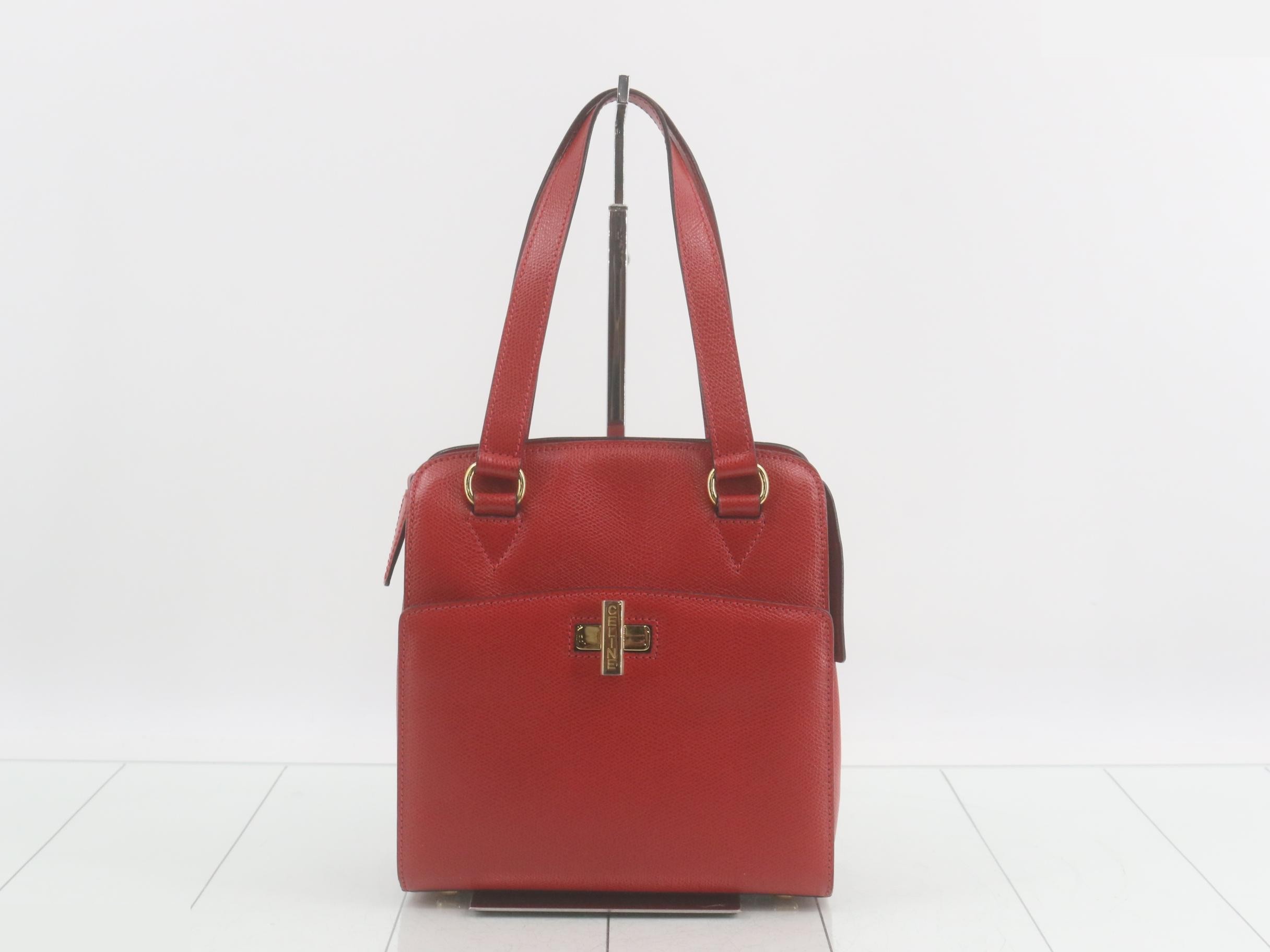 Leather handbag