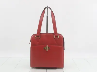 Leather handbag