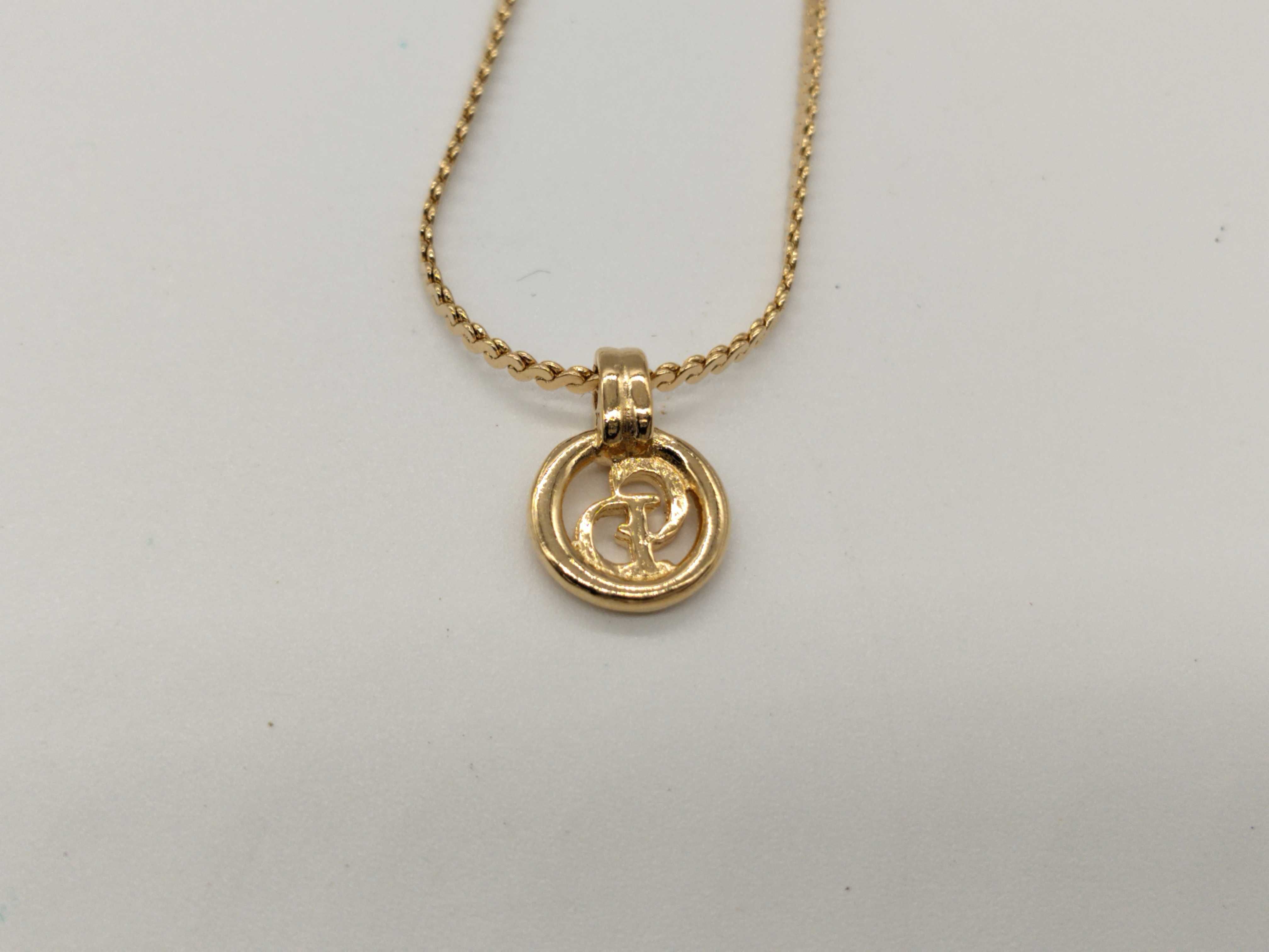 Circle CD Necklace — view 2
