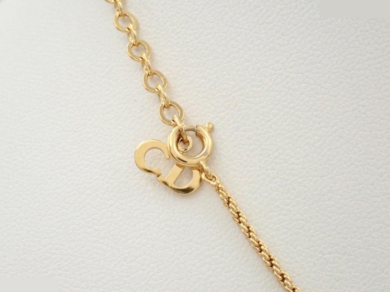 Gold necklace, chain approximately 43cm — view 2