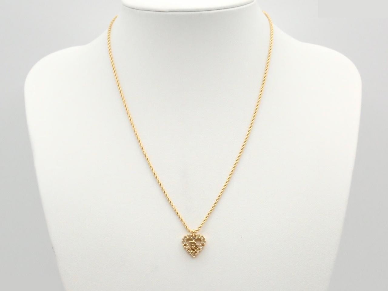 Gold necklace, chain approximately 43cm — view 3