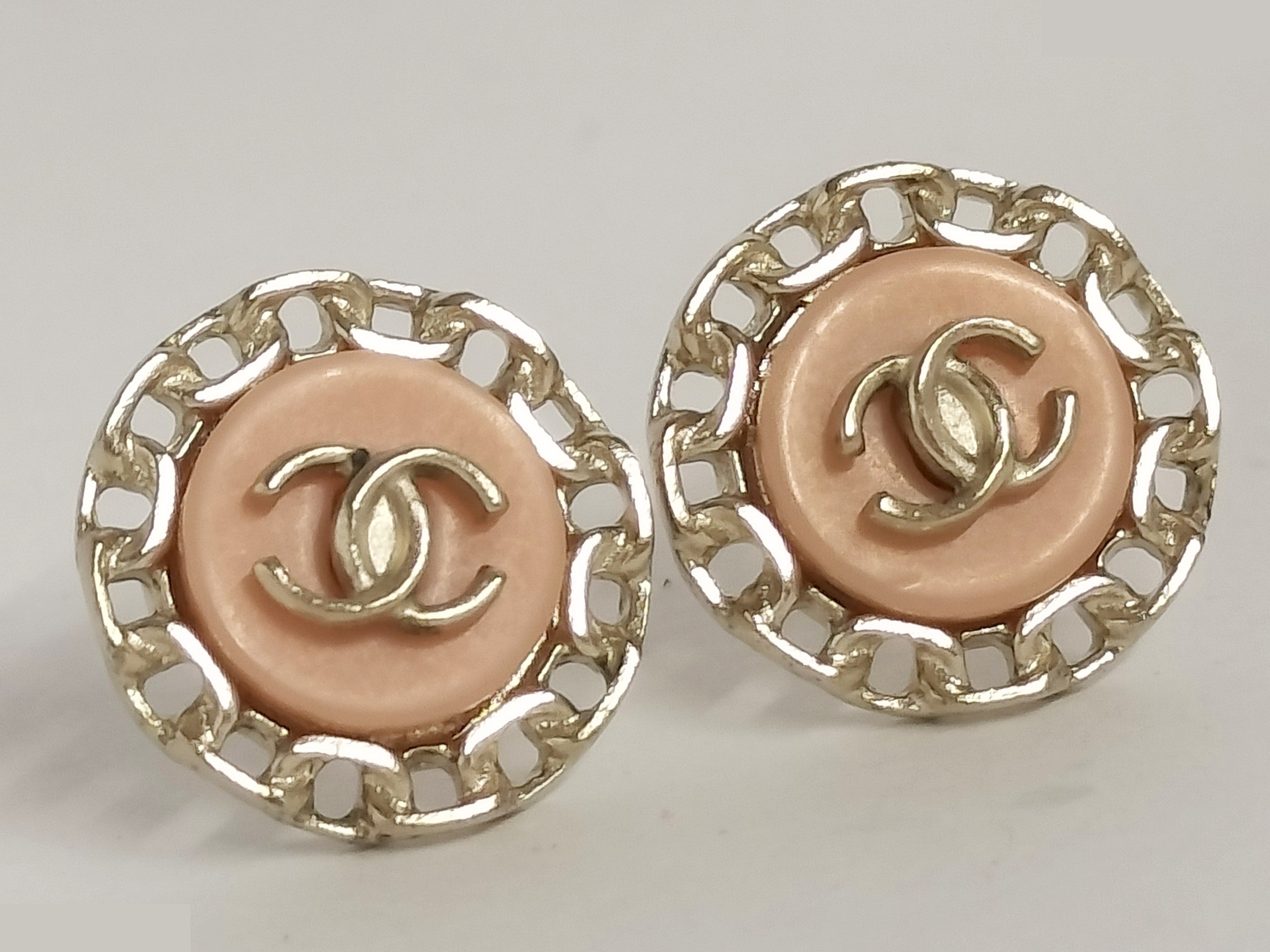 Coco Pink Gold Earrings — view 5