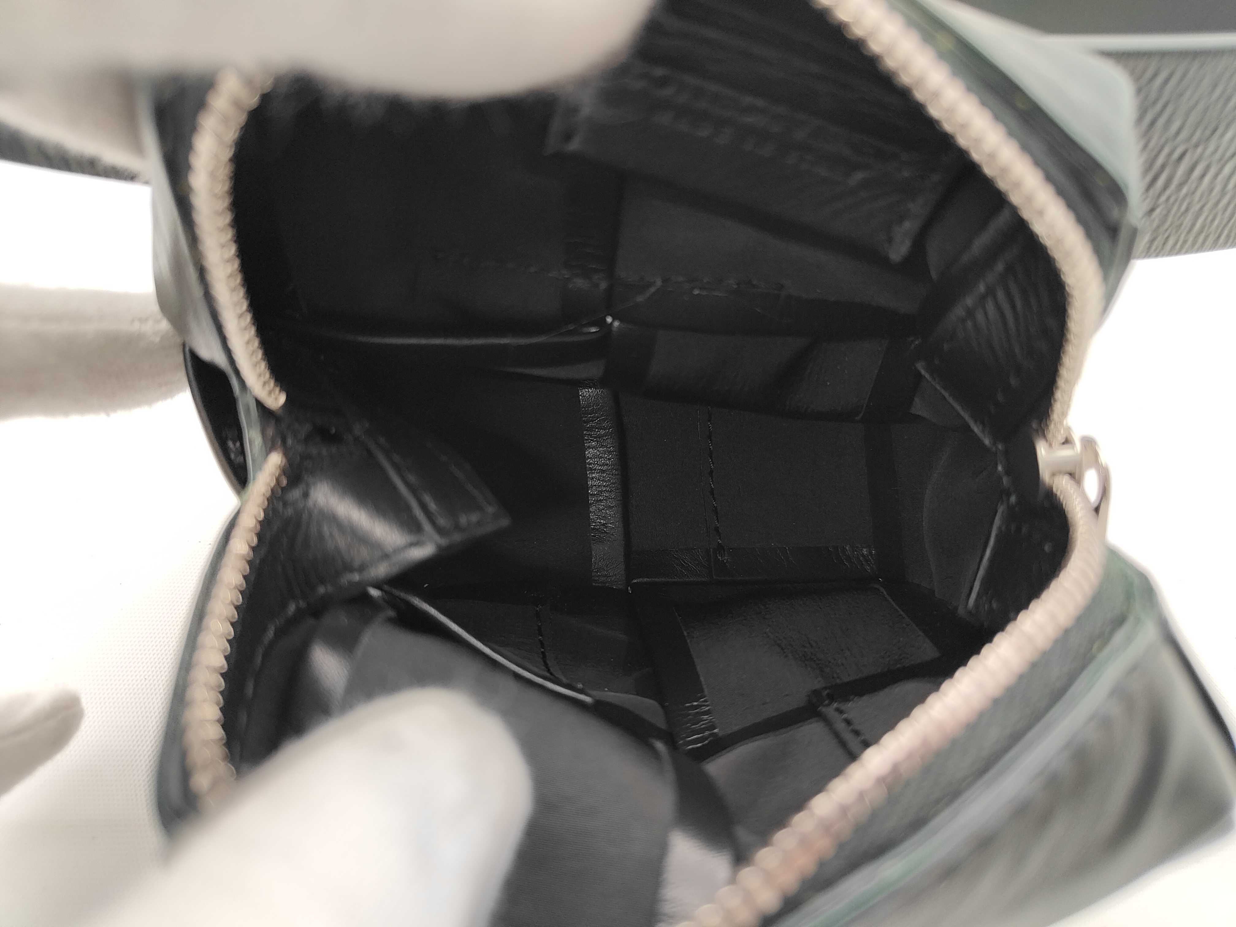 Maxi Intrecciato Cassette Waist Bag Mini Leather Waist Bag — view 9