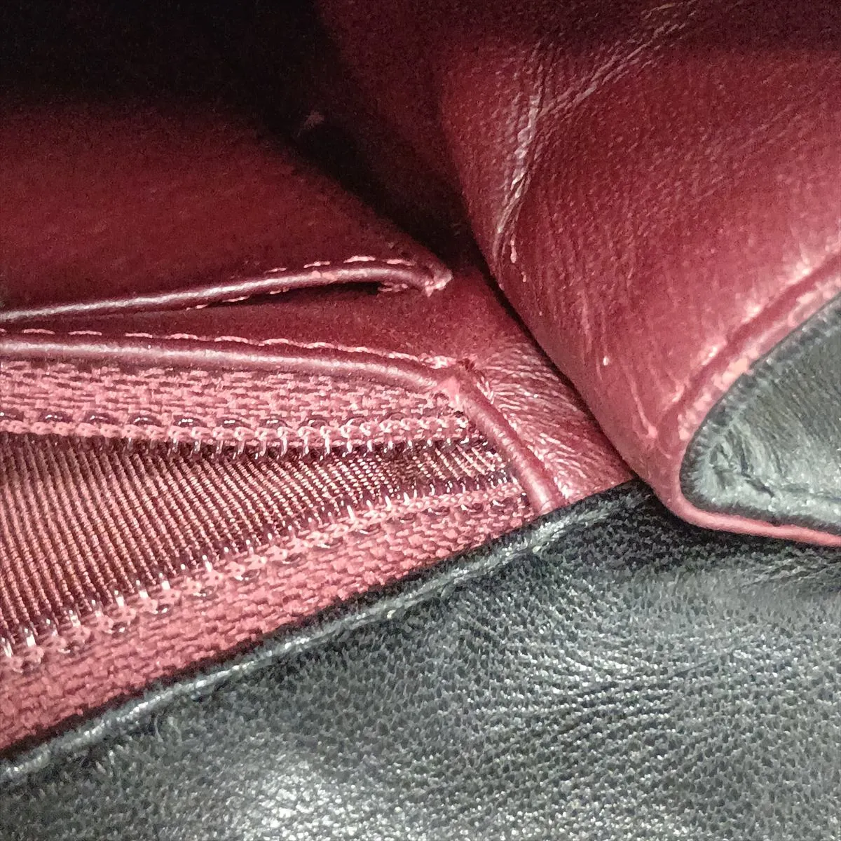 Large Matelassé 30 Lambskin Single Flap Double Chain Bag, Black with Silver Hardware, 13245541, Serial Number 13-series, A28600 — view 15