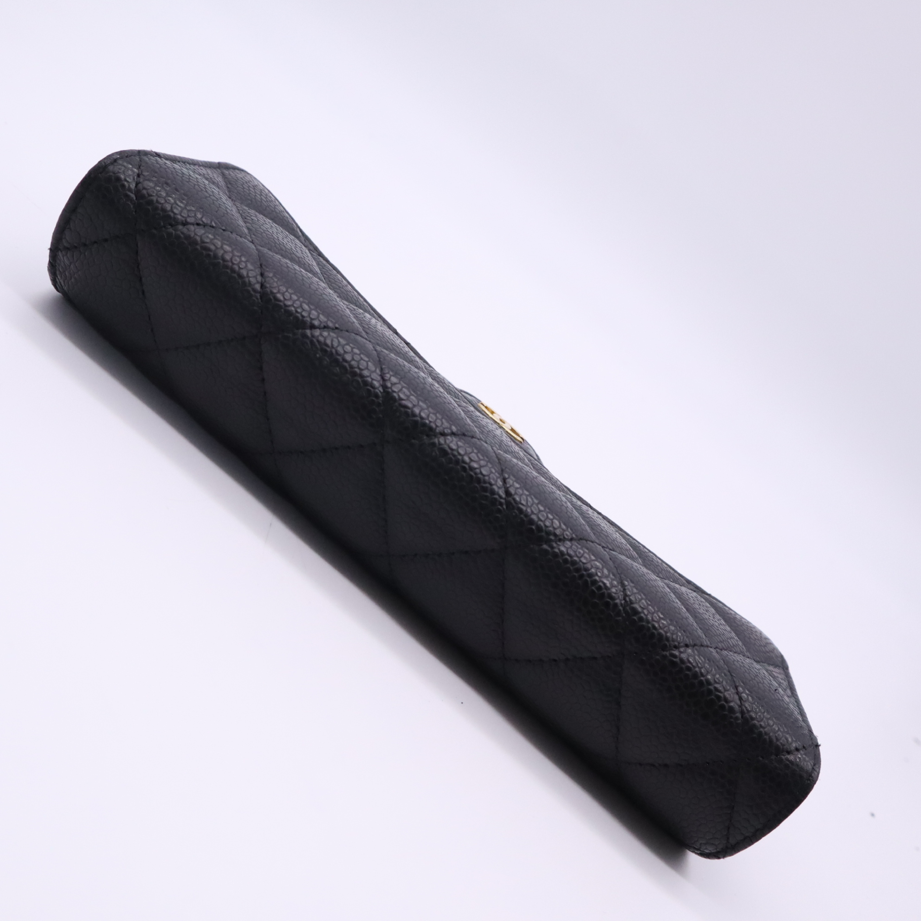 Caviar Skin Matelassé Classic Flap Wallet — view 3
