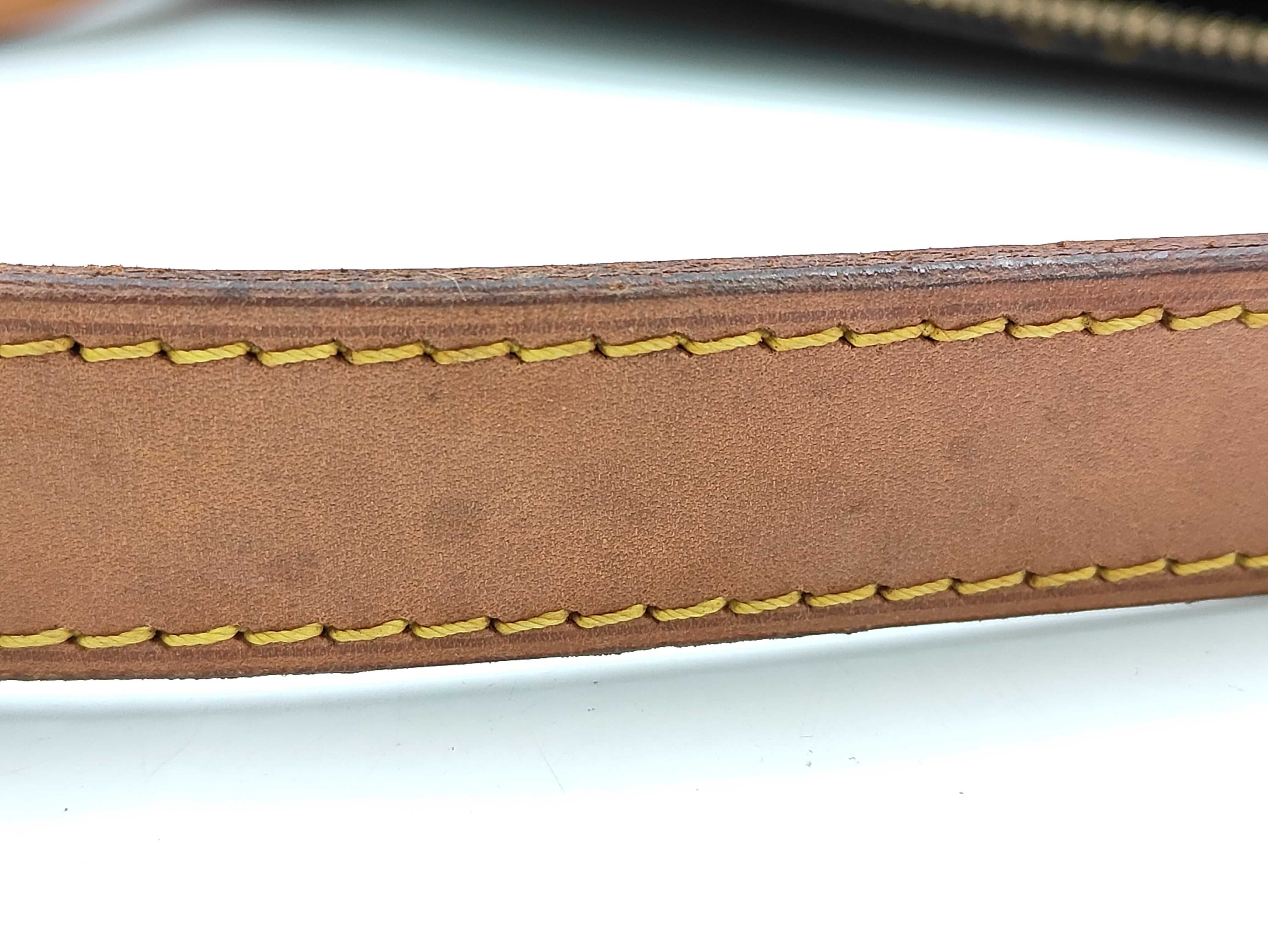 Monogram Vuitton Keepall Bandoulière 60 Boston Bag with Stamp — view 6
